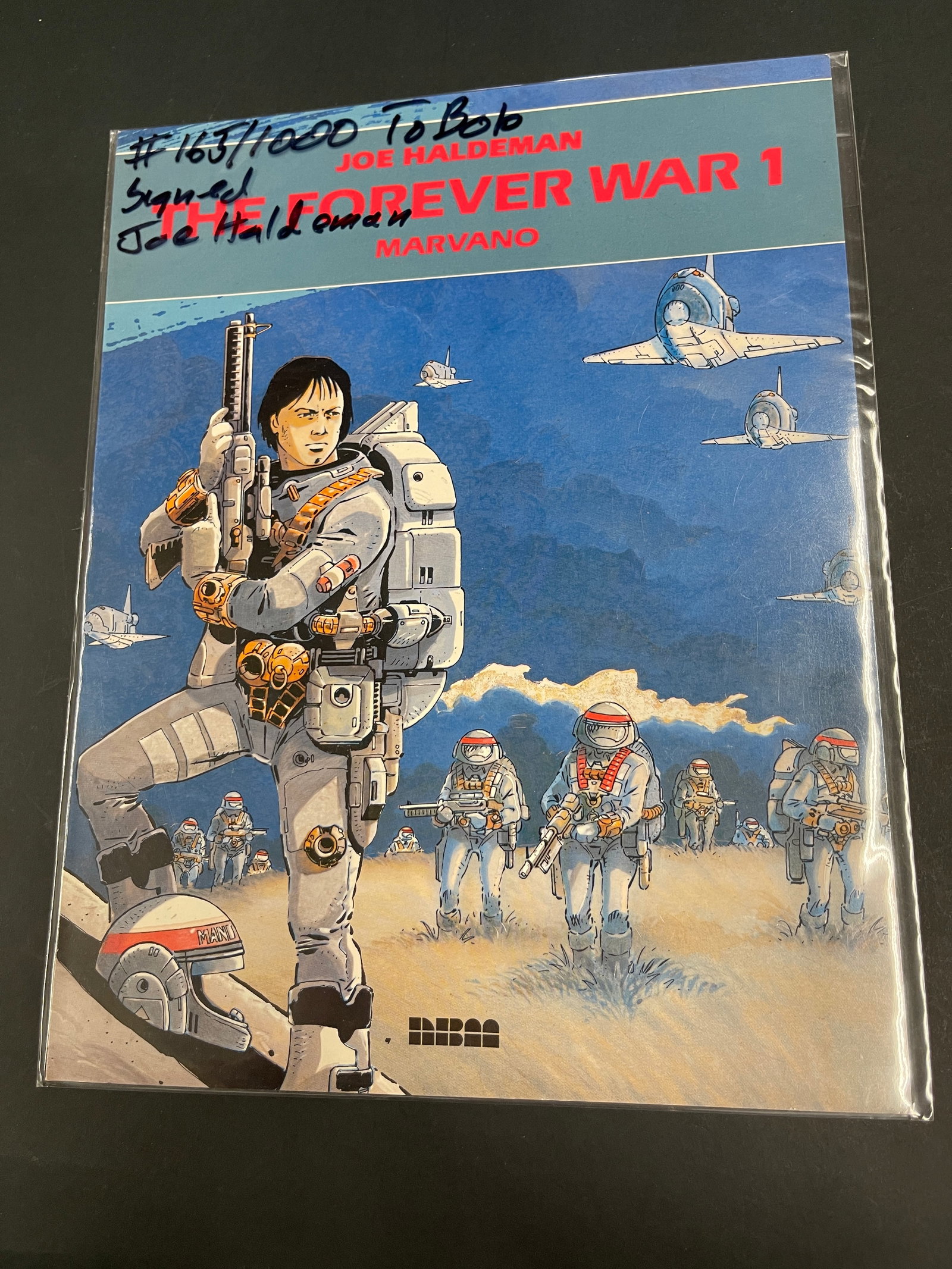 The Forever War Vol 1 Signed Limited Edition Graphic Novel Haldeman Marvano #165/1000: The Forever War Vol 1 Signed Limited Edition Graphic Novel Haldeman Marvano #165/1000