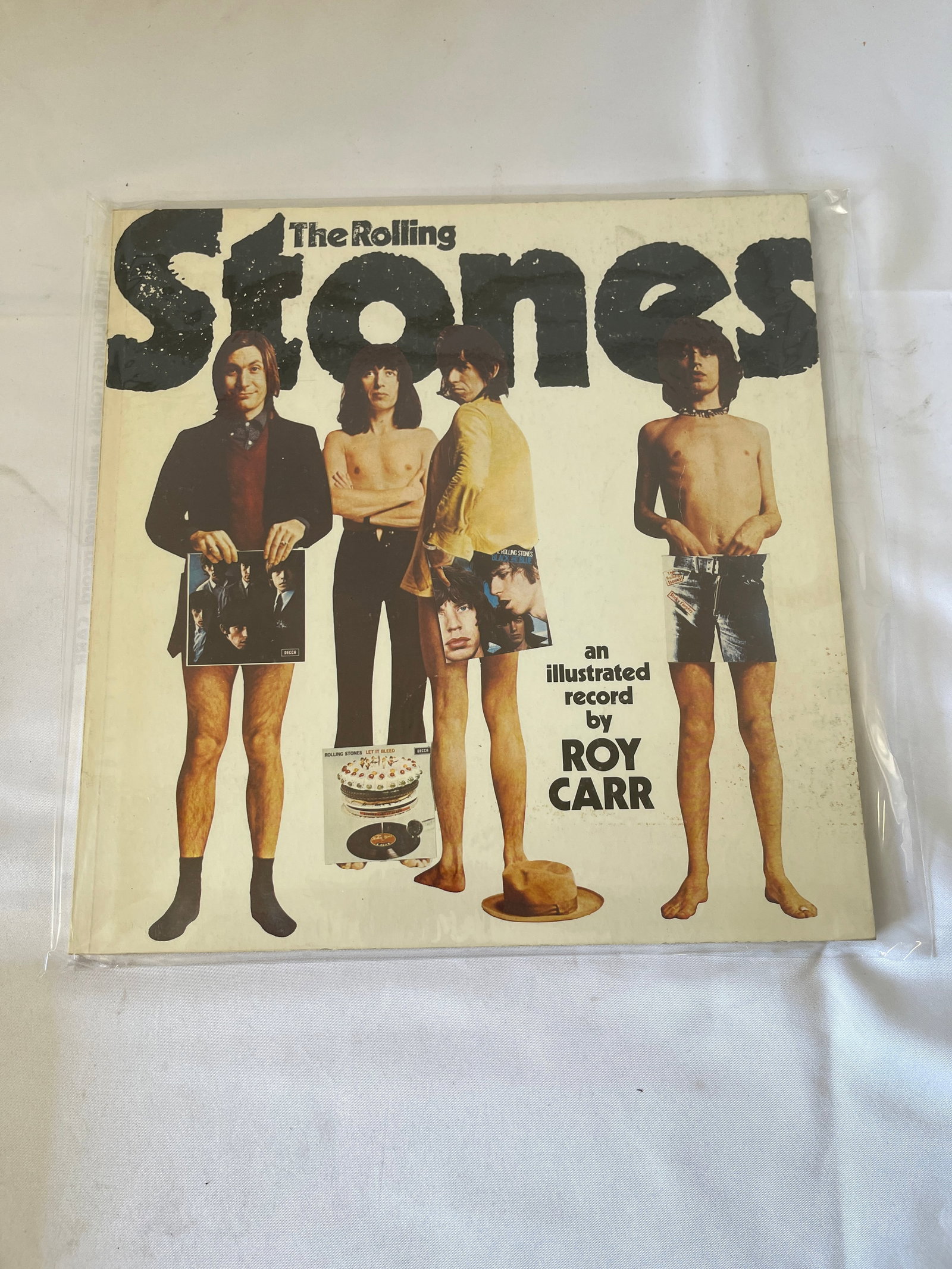 The Rolling Stones An Illustrated Record Book by Roy Carr Vintage (1 of 2)