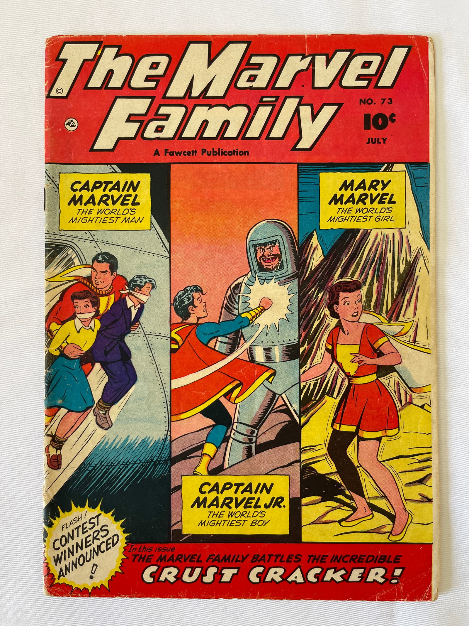 The Marvel Family #73 Fawcett Comics 1952 Captain Marvel Golden Age (1 of 3)