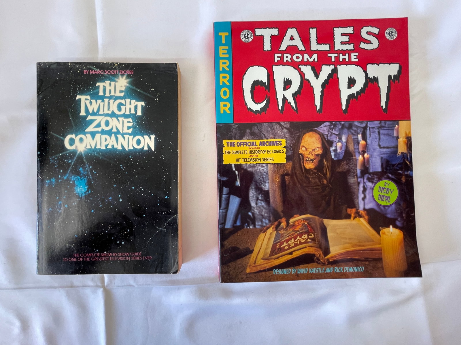 Twilight Zone Companion 1982 & Tales From The Crypt 1996 Reference Books Lot (1 of 5)