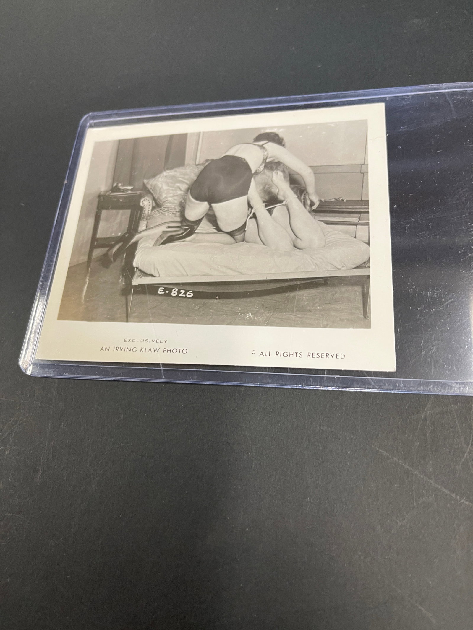 Bettie Page Vintage 1950's B&W Original Photograph By Irving Klaw (1 of 2)
