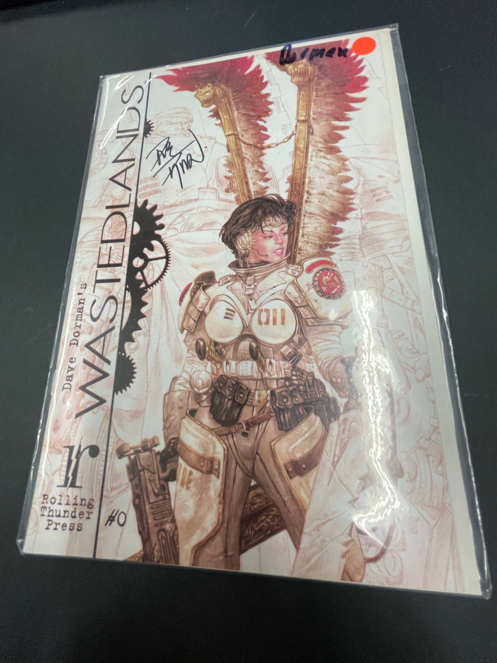 Dave Dorman's Wastedlands #0 Signed Comic Book Rolling Thunder Press (1 of 3)