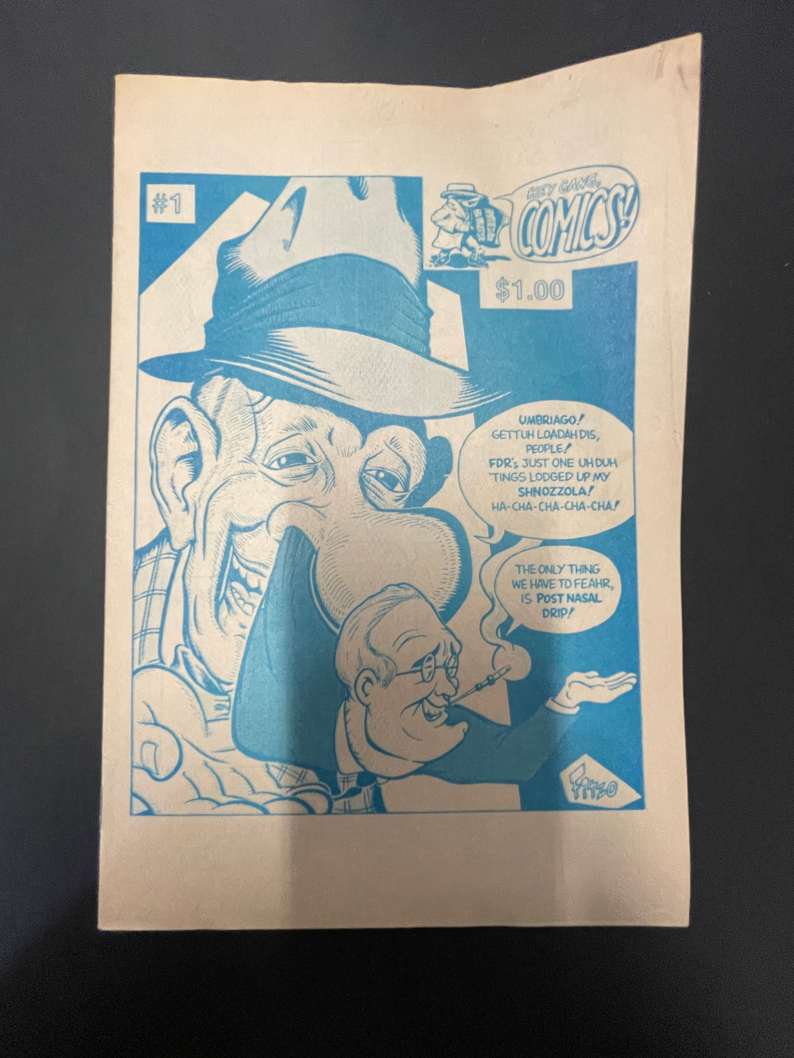 Hey Gang Comics #1 Independent Small Press Comic Book 1989 Main Publishing (1 of 3)