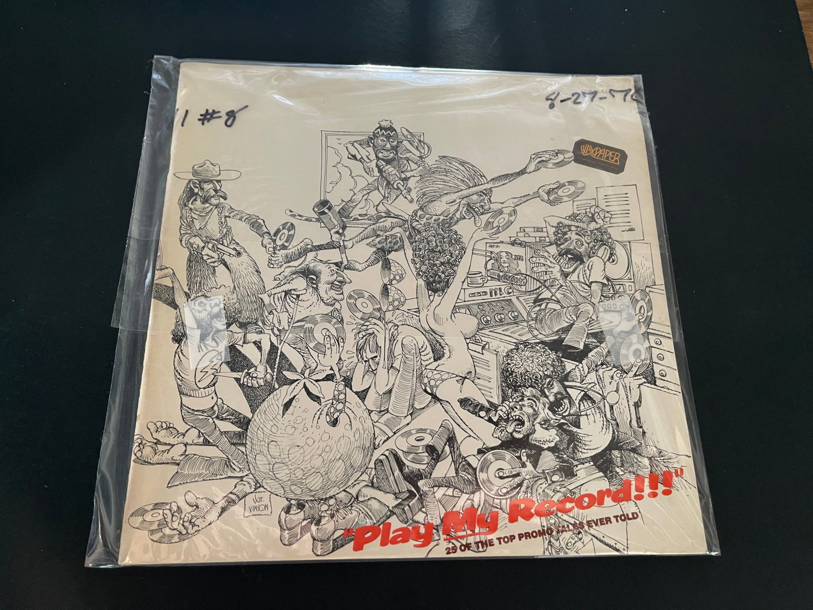 Play My Record!!! 25 Top Promo Tales Ever Told Vinyl LP Waxpaper Records (1 of 2)