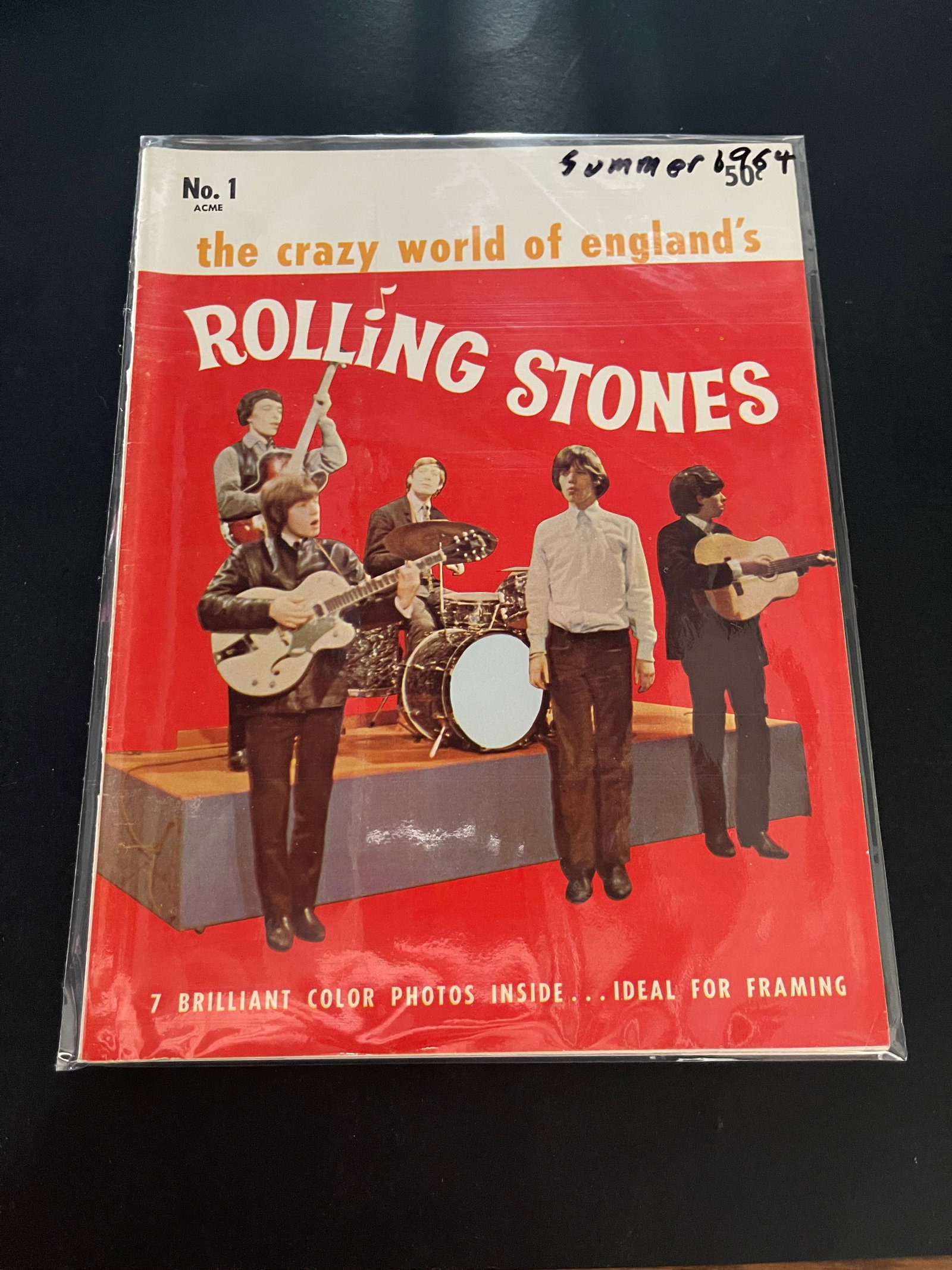 The Crazy World of England's Rolling Stones No. 1 ACME Magazine Summer 1964: The Crazy World of England's Rolling Stones No. 1 ACME Magazine Summer 1964