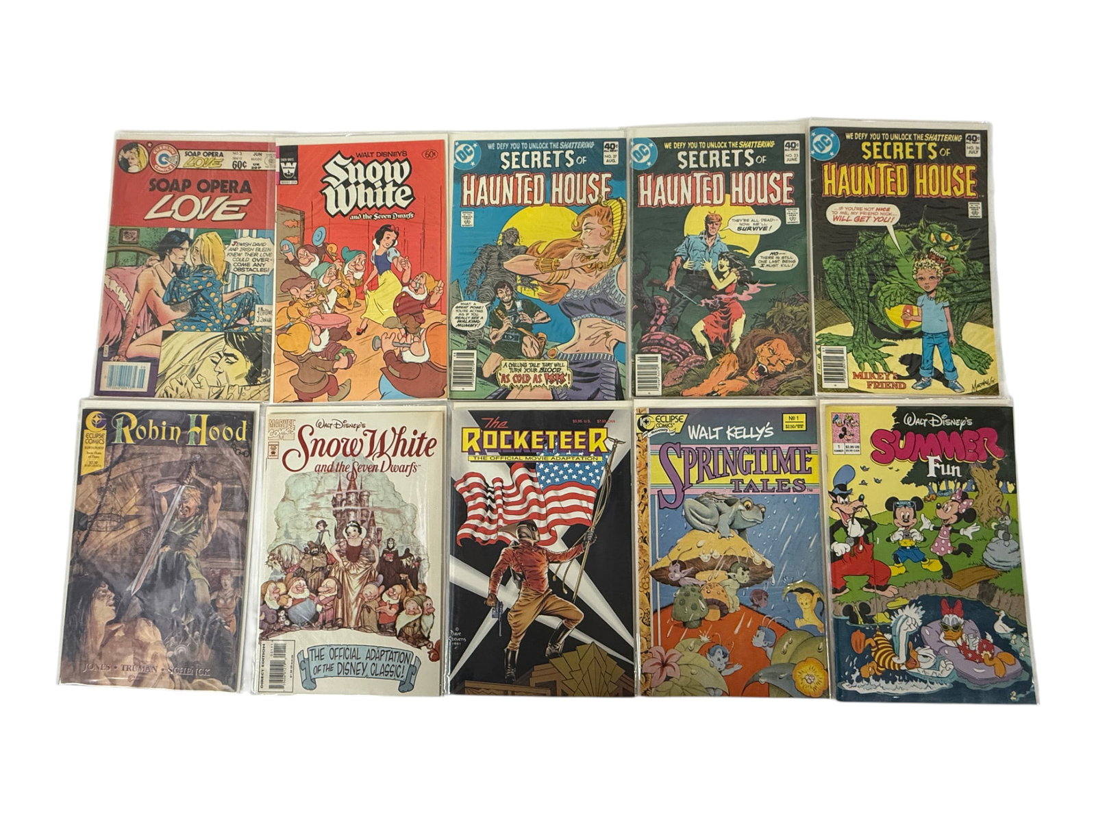 Vintage Comic Book Collection Lot: Vintage Comic Book Collection Lot
