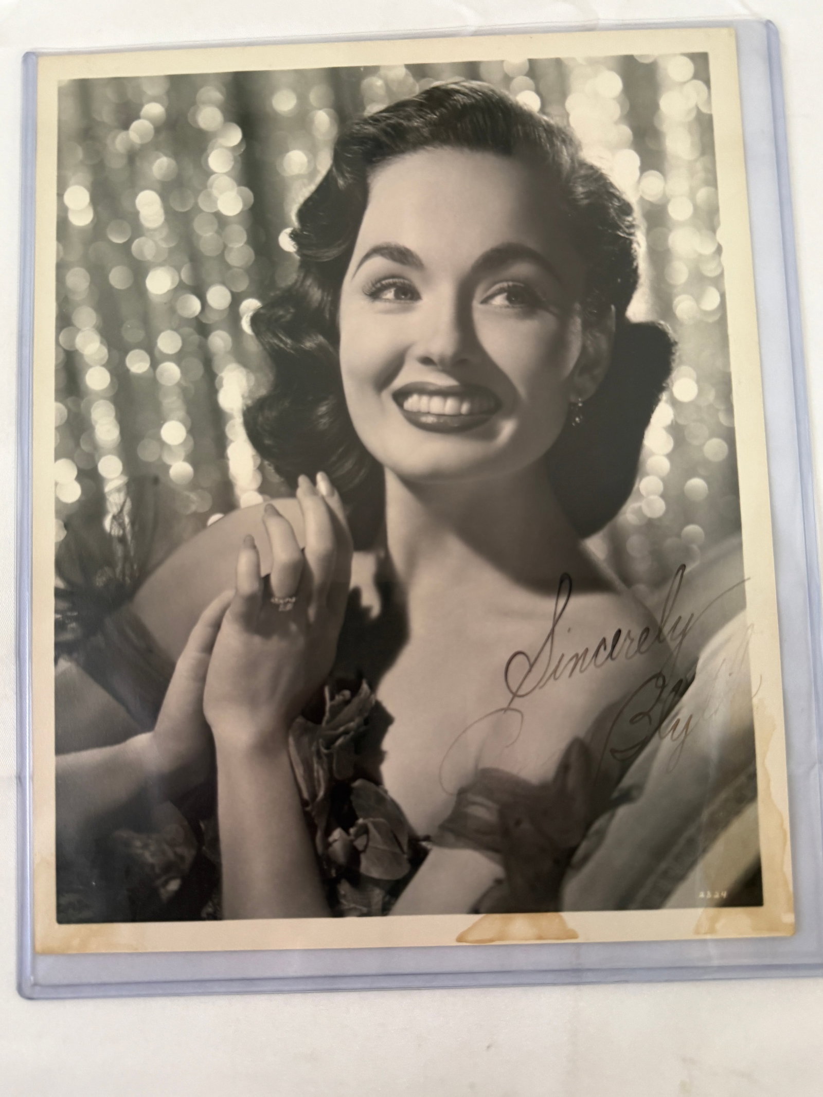 Vintage Signed B&W Publicity Photo Gene Edwards Dance Studio Devon CT 1950s (1 of 5)