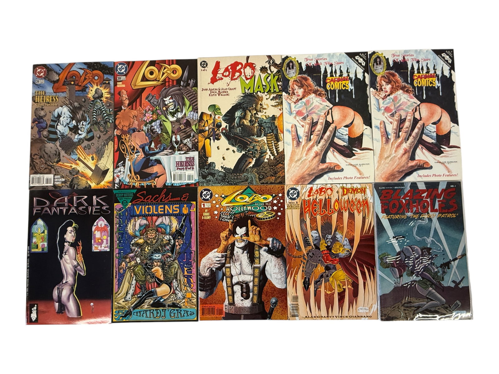Vintage Comic Book Collection Lot: Vintage Comic Book Collection Lot