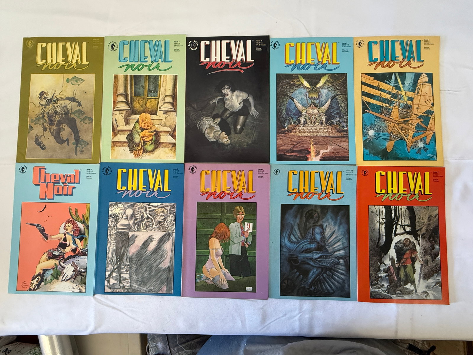 Cheval Noir Dark Horse Comics Issues 1-11 Complete Run Lot Mature Readers (1 of 1)