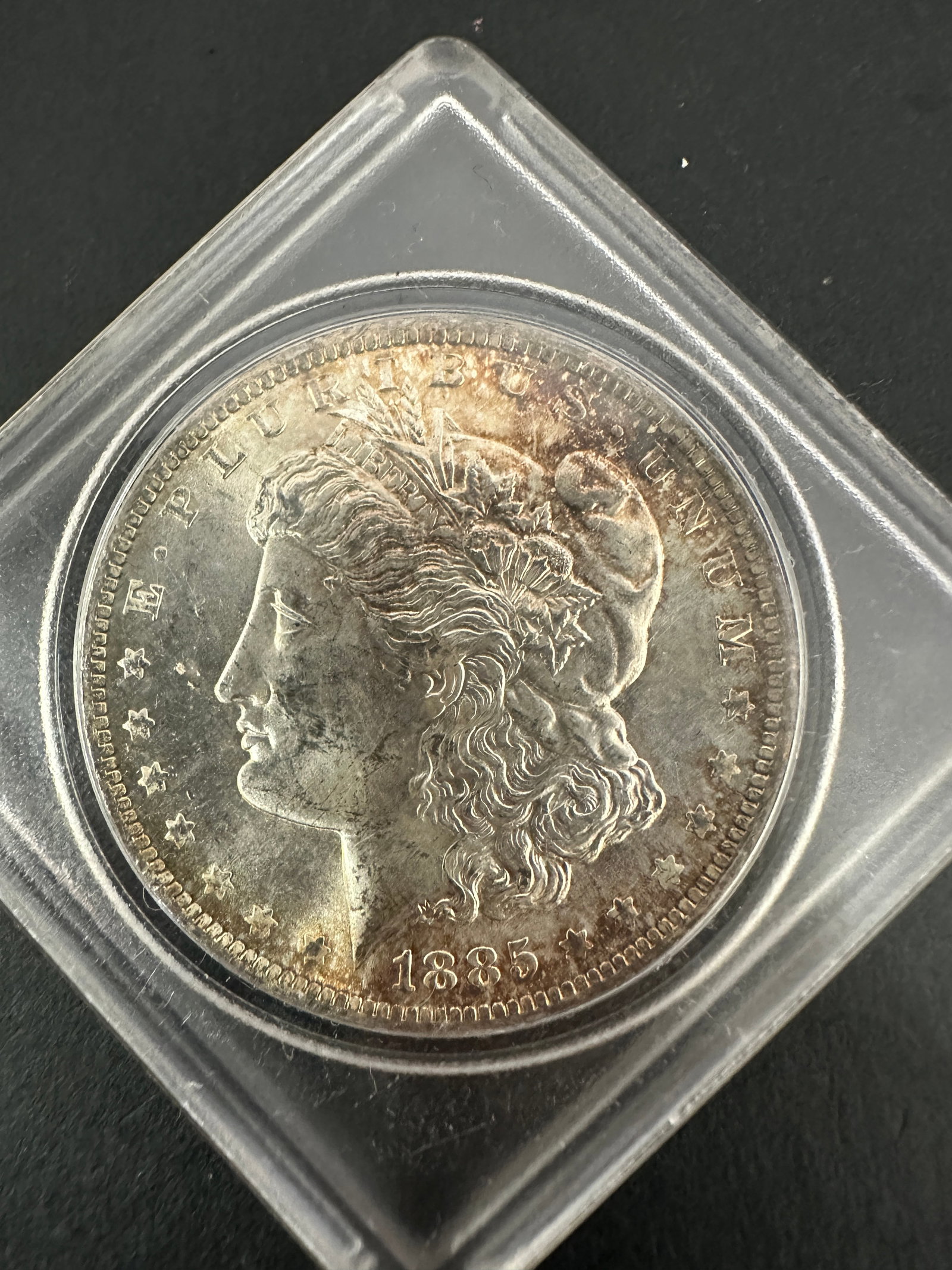 MORGAN SILVER DOLLAR COIN 1885 O (1 of 2)