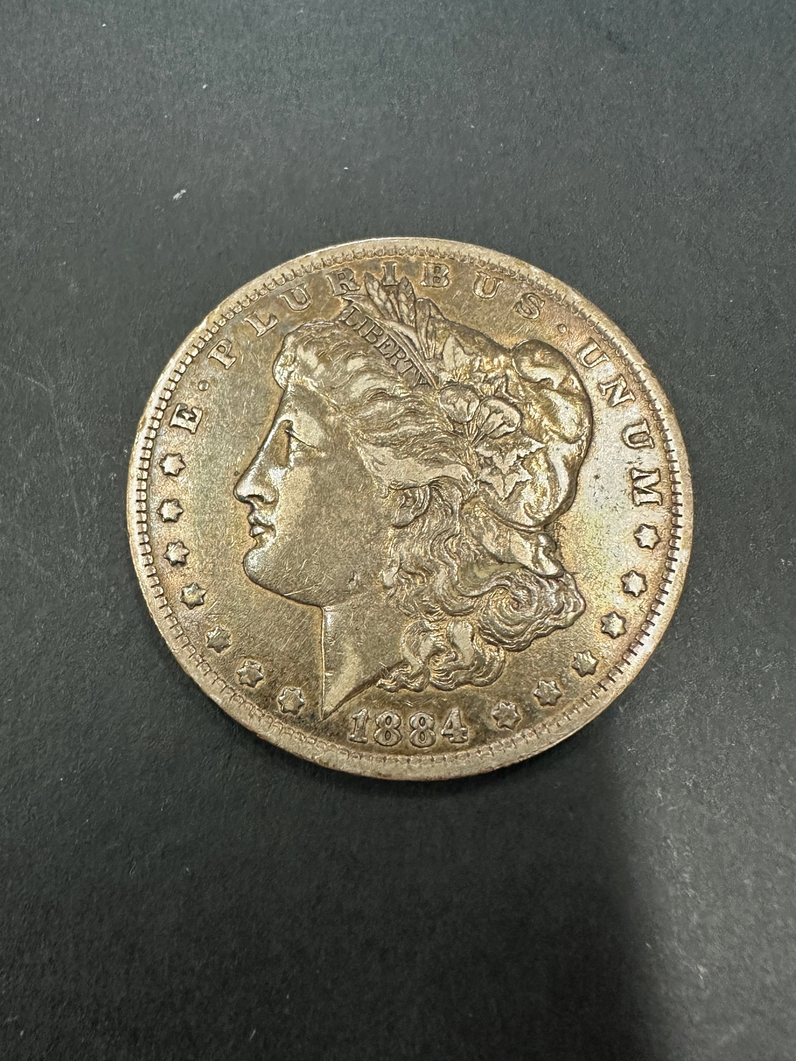 MORGAN SILVER DOLLAR COIN 1884 O (1 of 2)