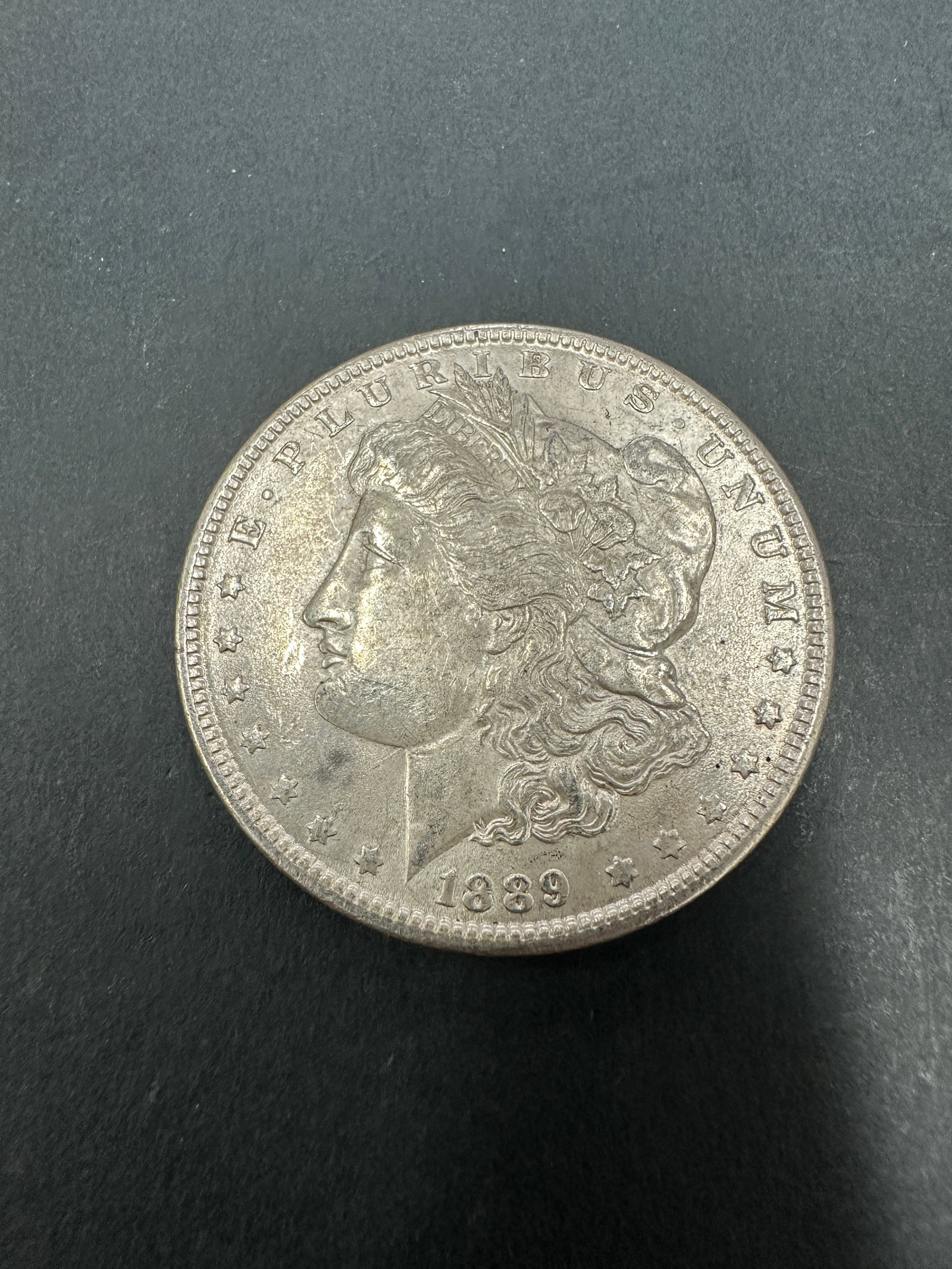 MORGAN SILVER DOLLAR COIN 1889 (1 of 2)