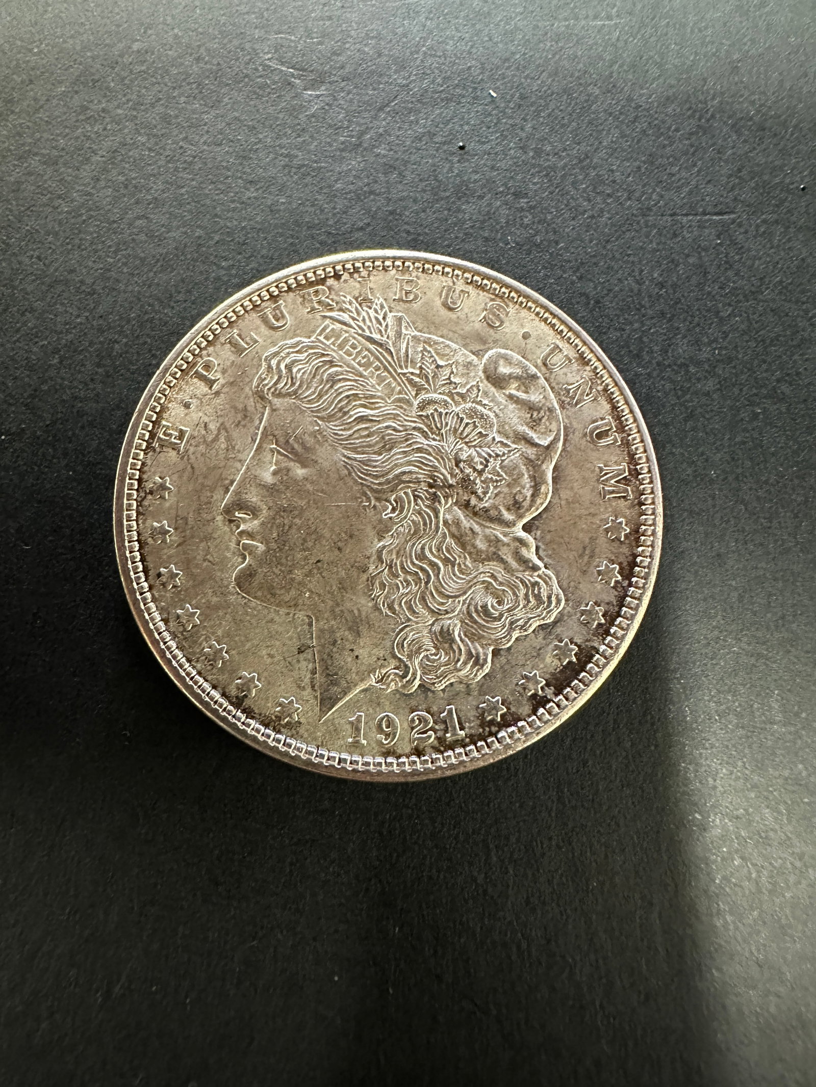MORGAN SILVER DOLLAR 1921 D COIN (1 of 2)