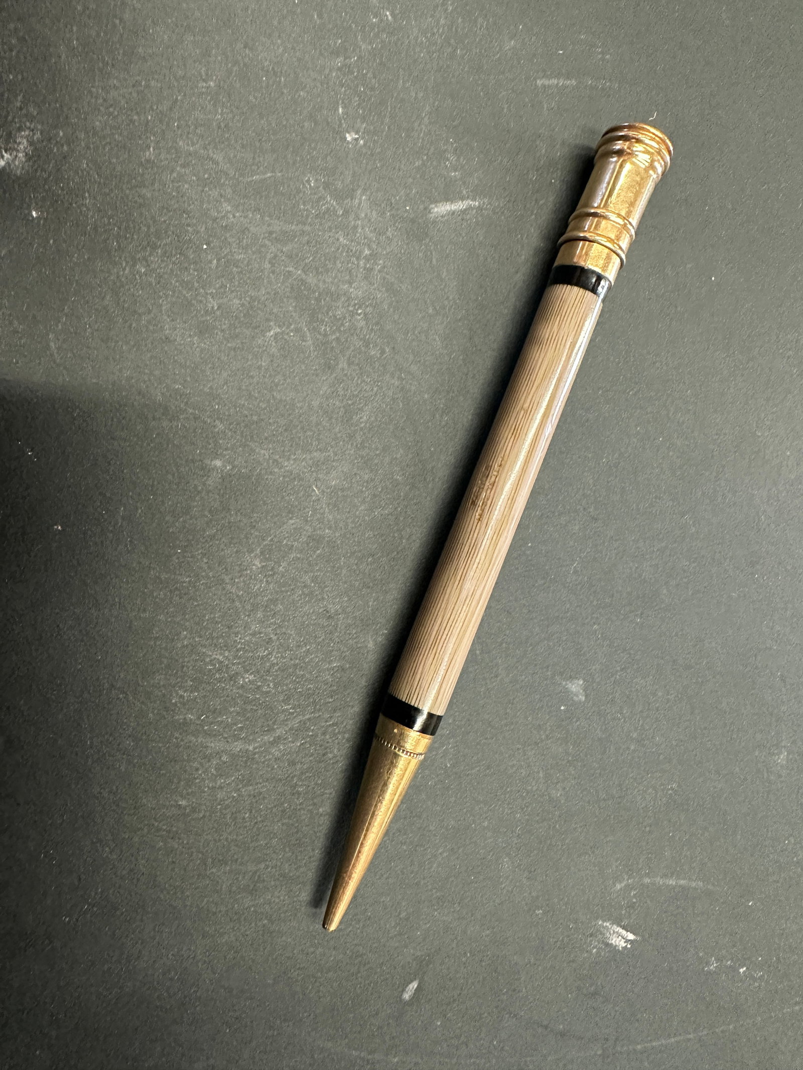 Antique Parker Duofold Pencil Gray Enamel Pencil (1 of 6)