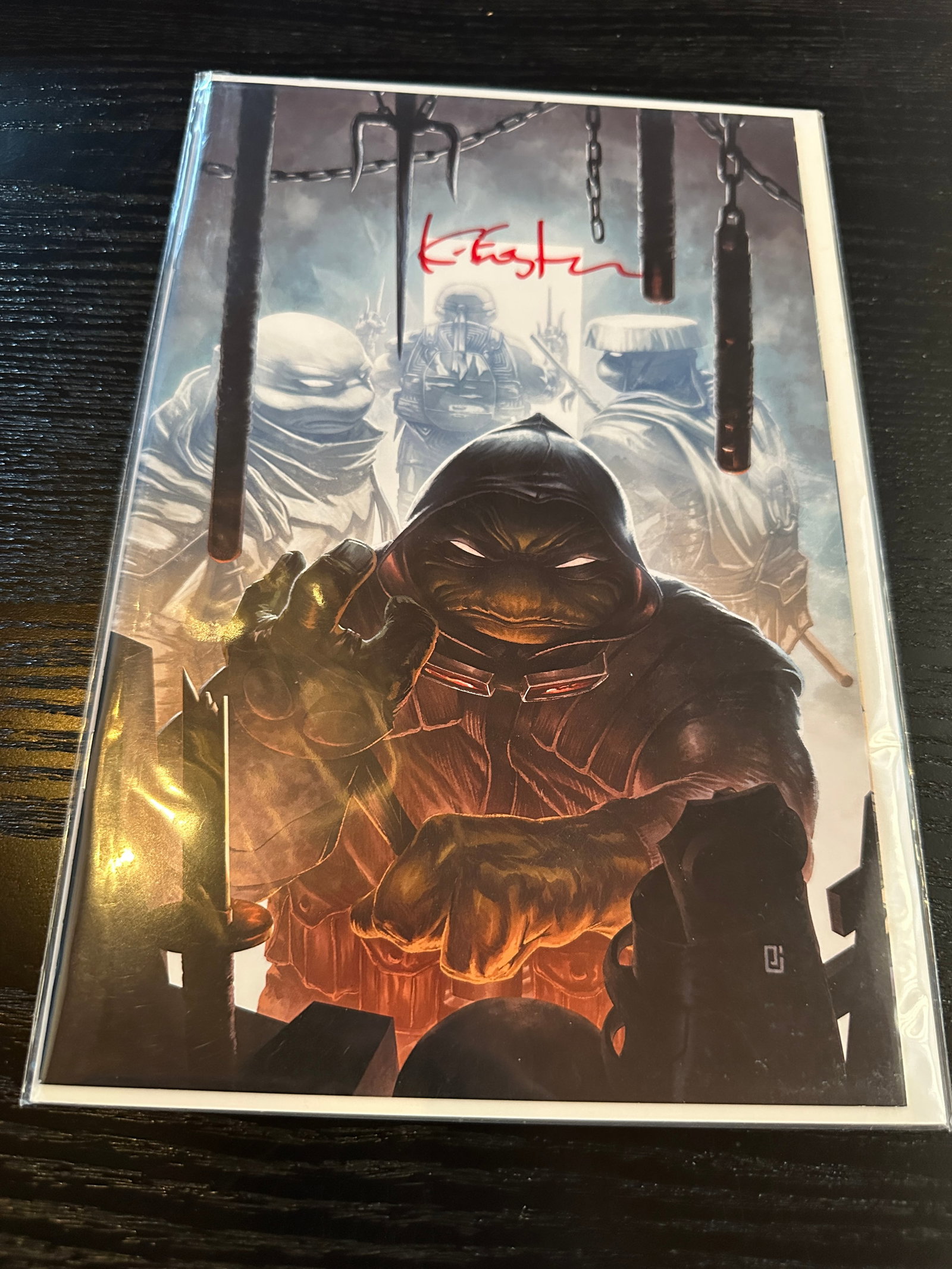 TMNT Signed Comic Book Kevin Eastman Autograph w/ COA SMZ Comics Variant Cover (1 of 2)