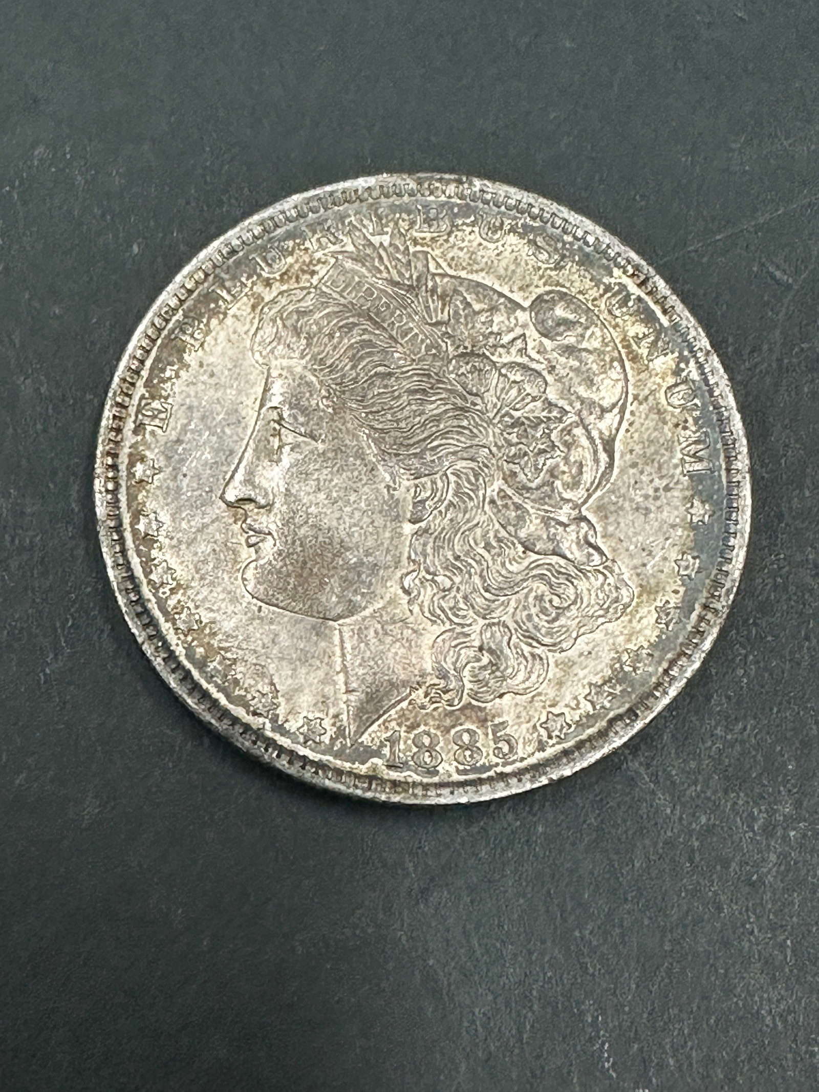 MORGAN SILVER DOLLAR 1885 O COIN: MORGAN SILVER DOLLAR 1885 O COIN