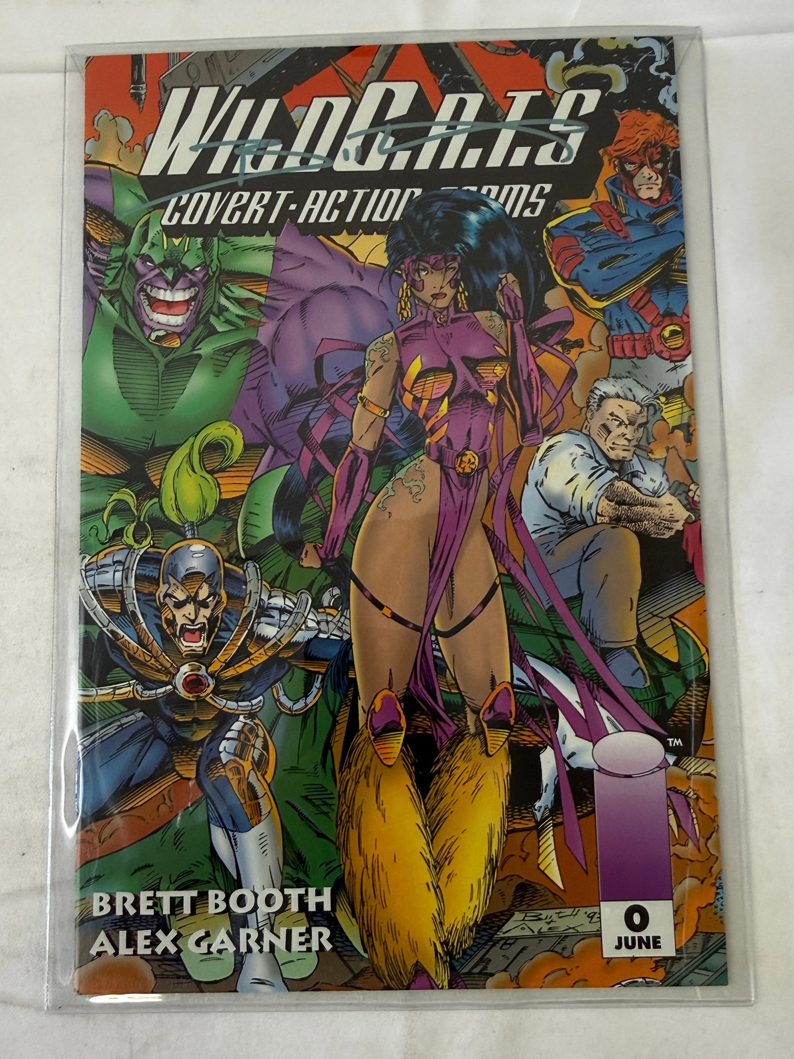 WildC.A.T.S Covert-Action Teams #0 Image Comics Signed Brett Booth Alex Garner (1 of 3)
