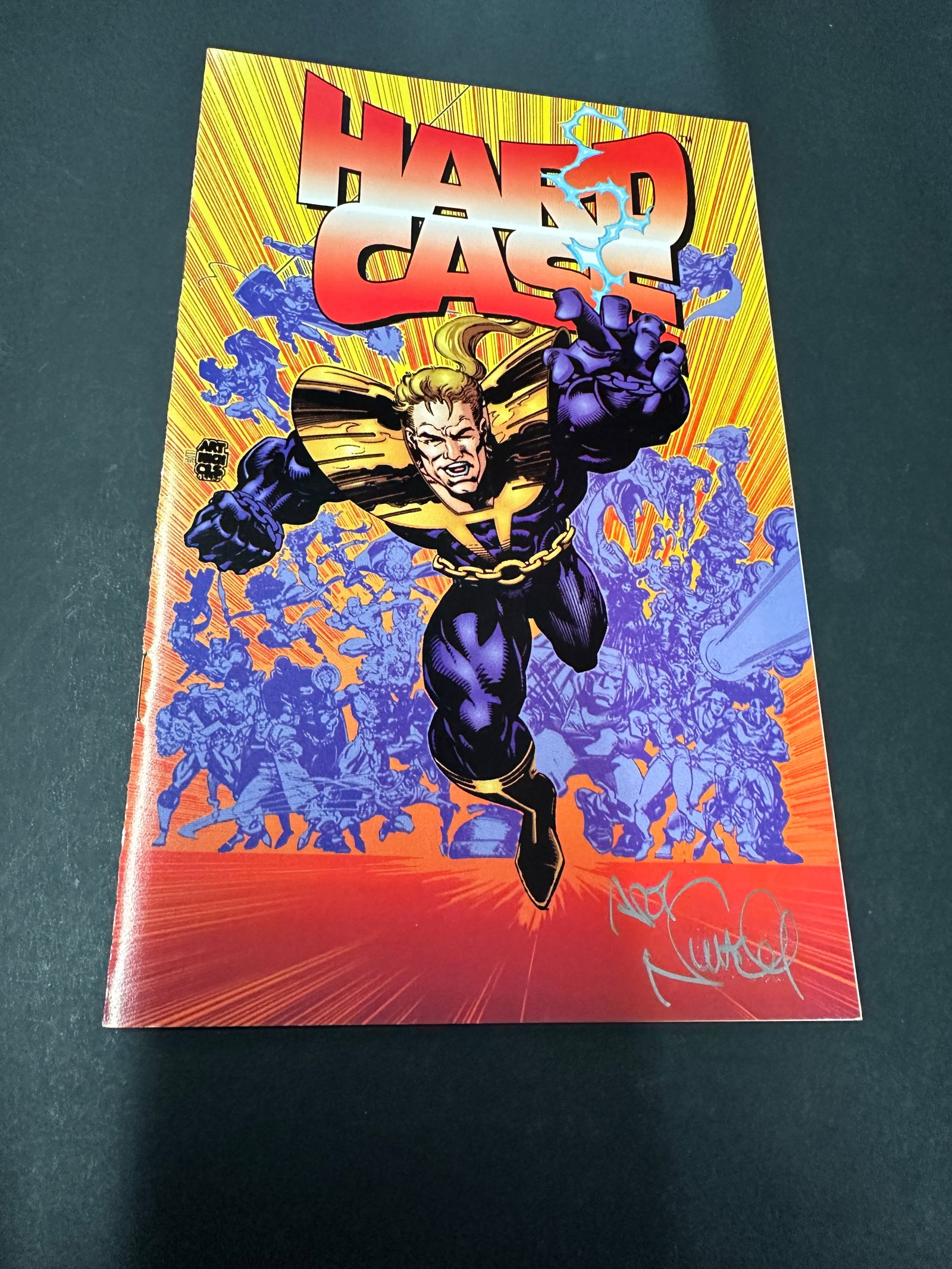 Hardcase Malibu Ultraverse Comic Premiere Edition Signed San Diego Con 1993 (1 of 3)