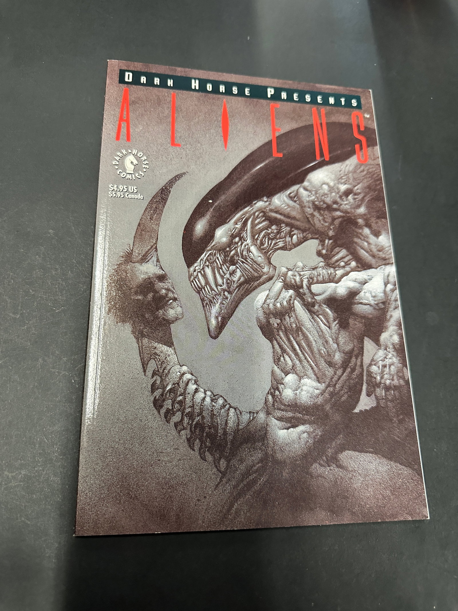 Aliens Dark Horse Presents Comic Book Signed Paul Guinan 1991 Anthology (1 of 2)