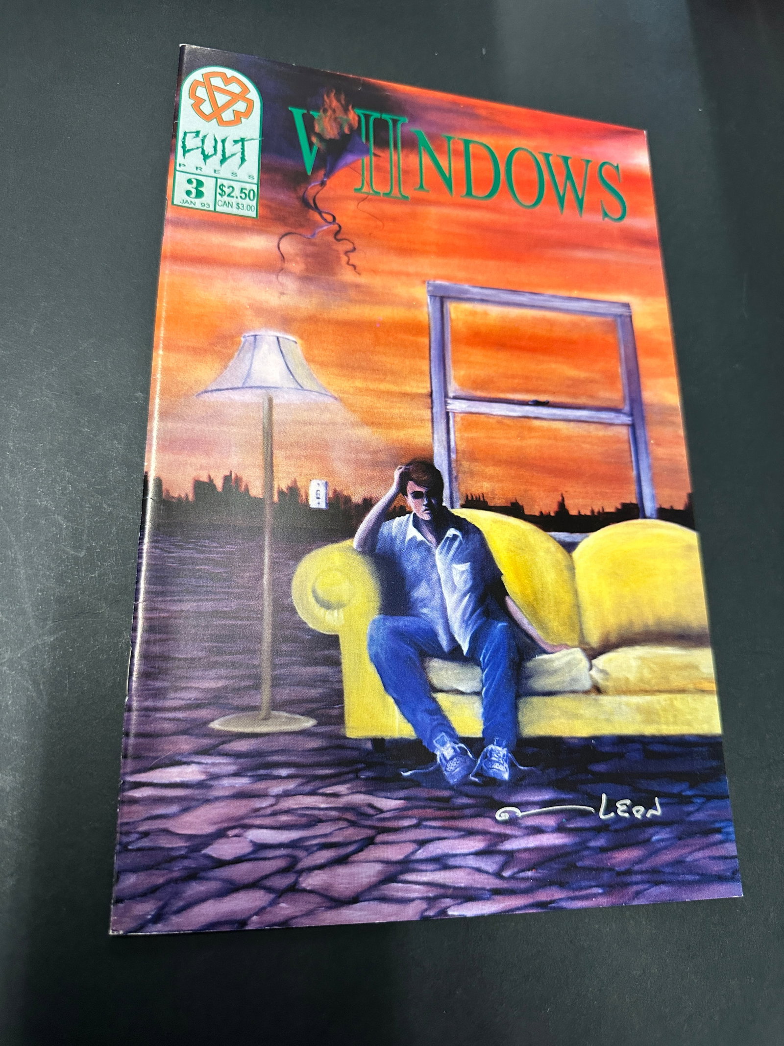 Wiindows #3 Cult Press Comic Book January 1993 First Printing Independent (1 of 3)