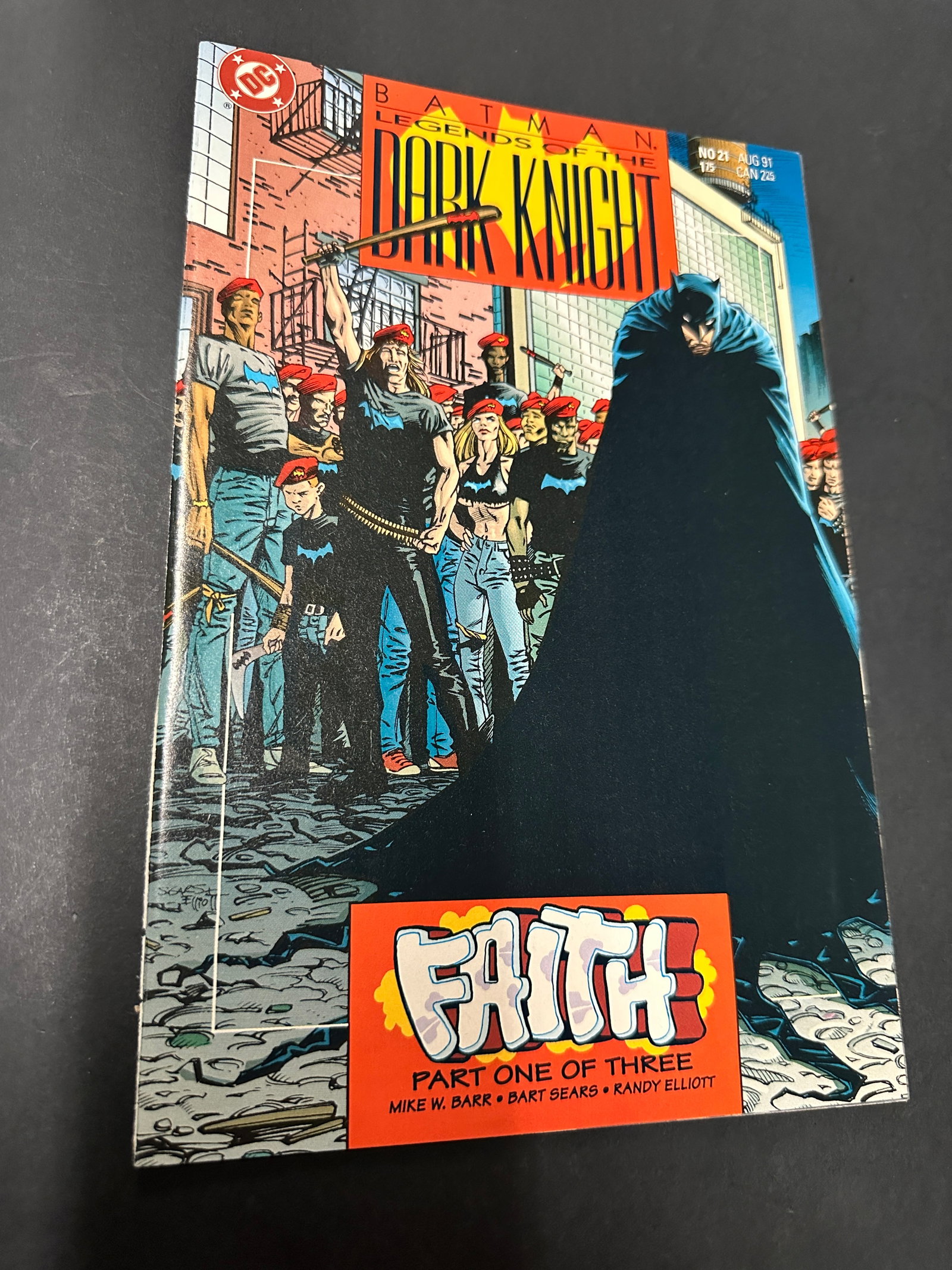 Batman Legends of the Dark Knight #21 DC Comics 1991 Faith Part One (1 of 2)