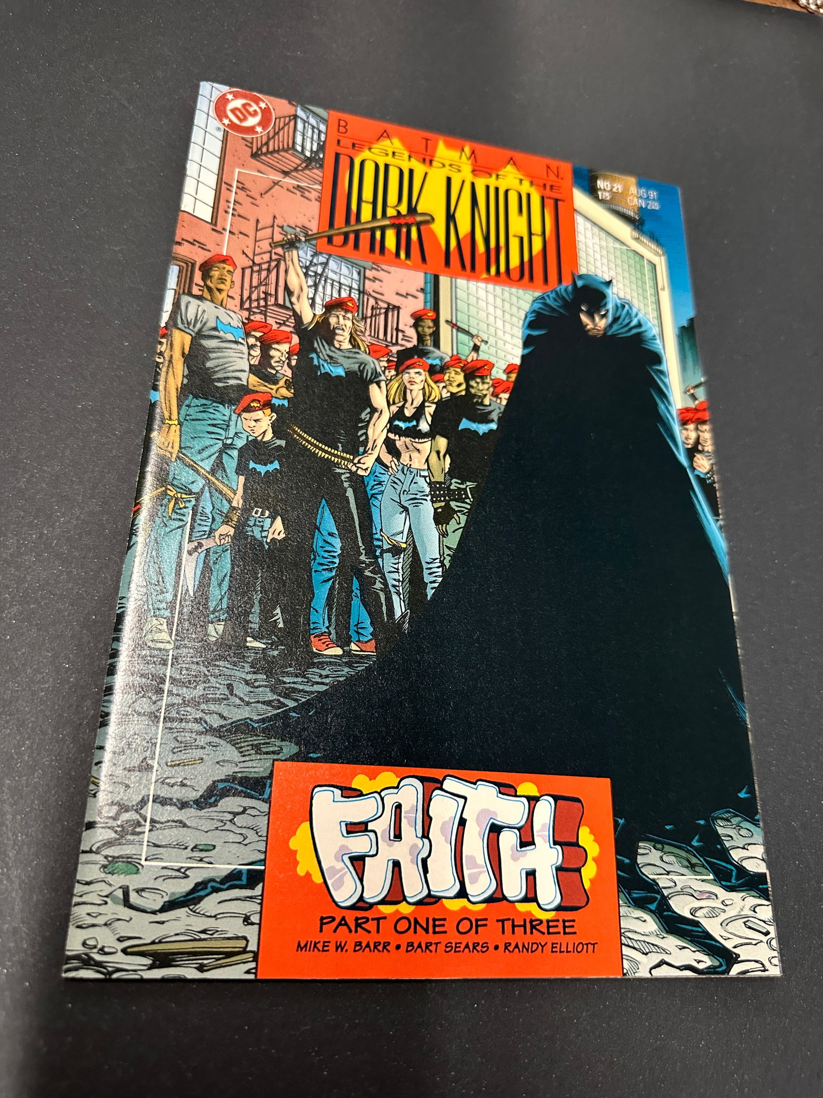 Batman Legends of the Dark Knight #21 DC Comics 1991 Faith Part One Signed (1 of 3)