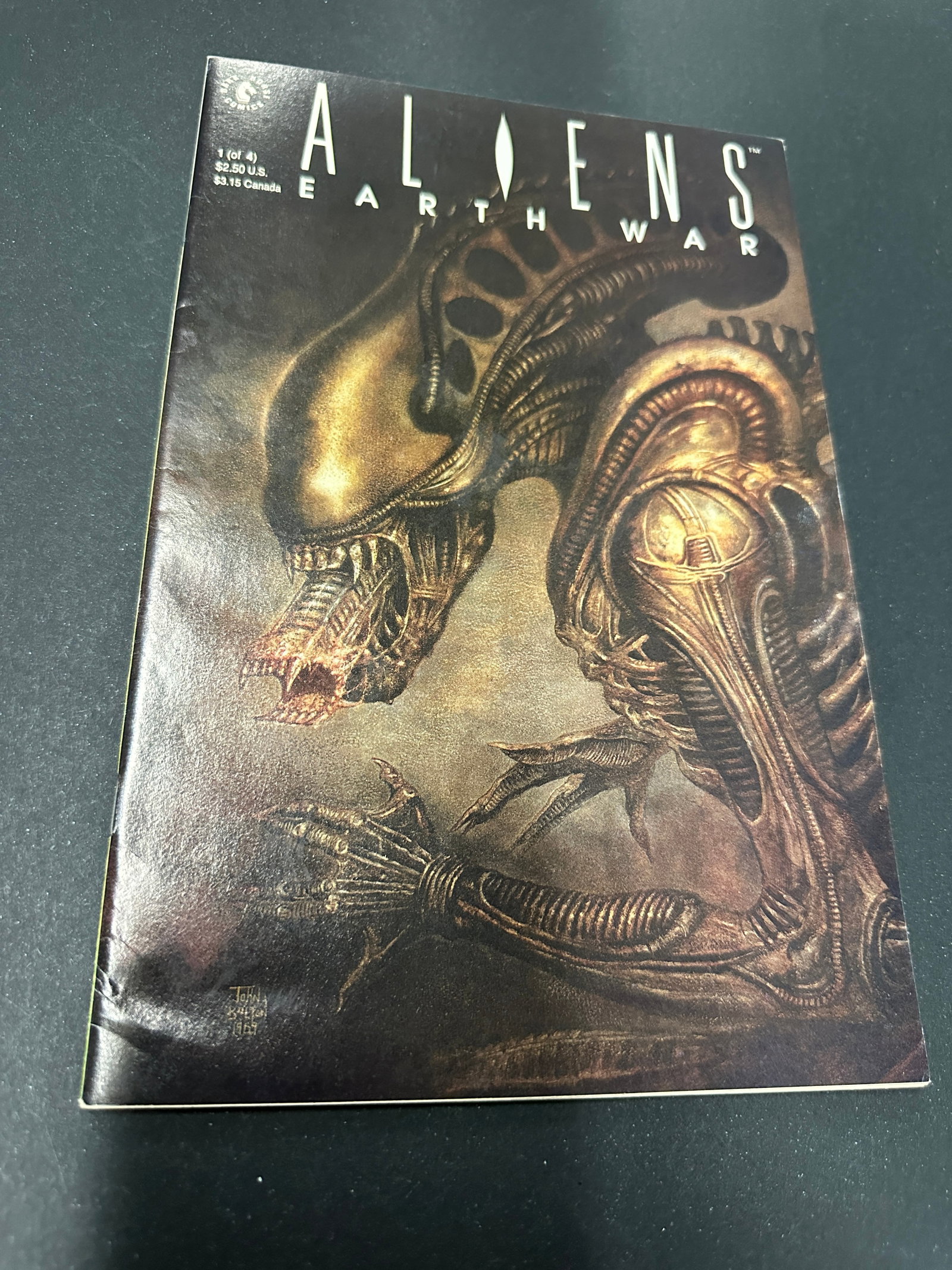 Aliens Earth War #1 Signed & Aliens Tribes Signed Dark Horse Comics Lot (1 of 5)