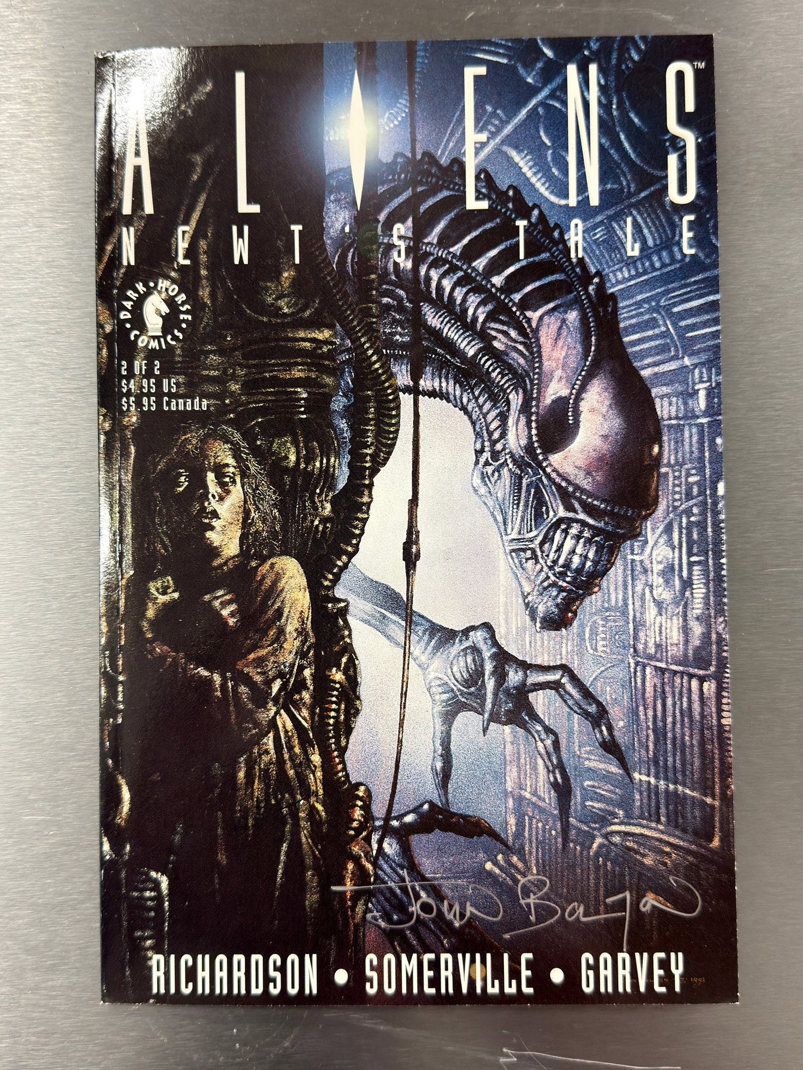 Aliens Newt's Tale #2 Dark Horse Comics 1992 Signed & Classic Star Wars #1 (1 of 4)