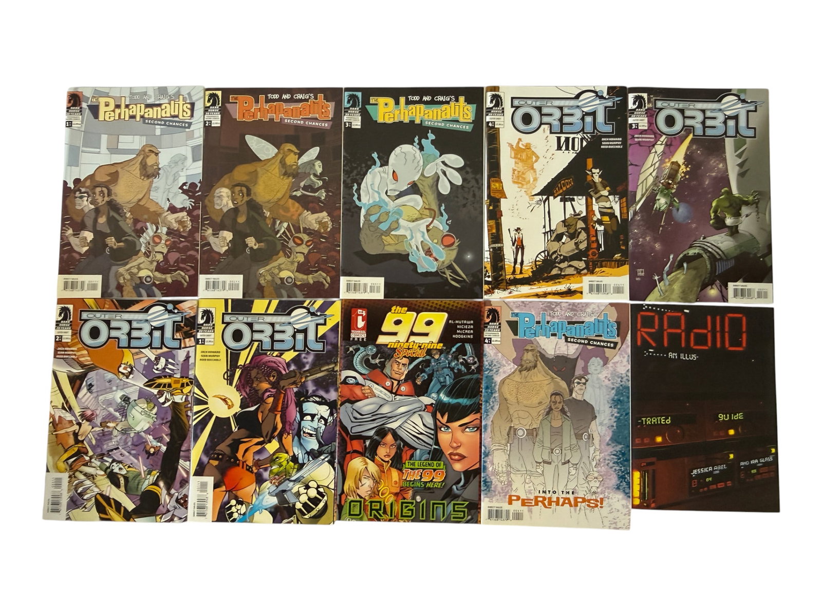 Perhapanauts & Outer Orbit Dark Horse Comics Collection + 99 Origins, 10 Issues (1 of 1)
