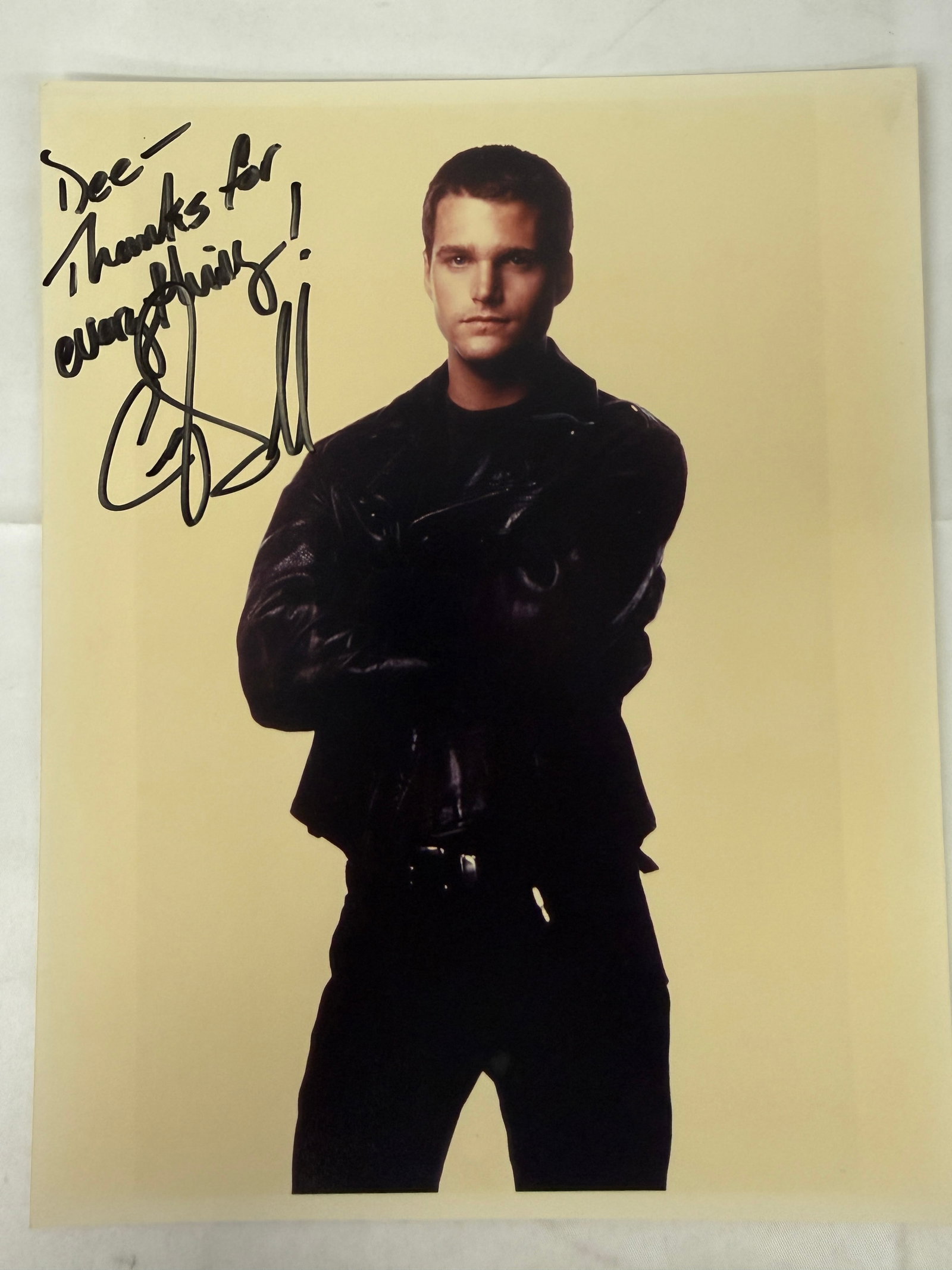 Chris O'Donnell Signed 8x10 Promo Photo Dedicated To Dee (1 of 3)