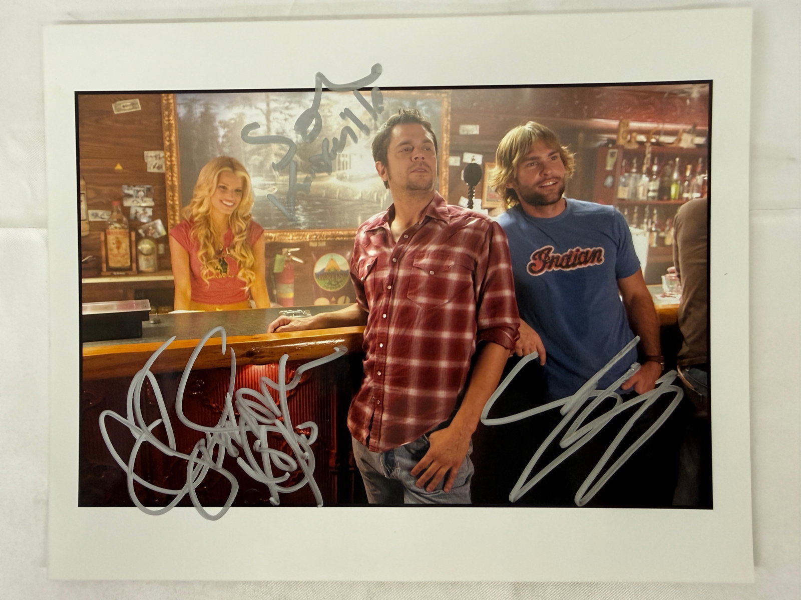 Dukes of Hazzard 2005 Movie Cast Signed 8x10 Press Photo x3 Autographs WB (1 of 5)