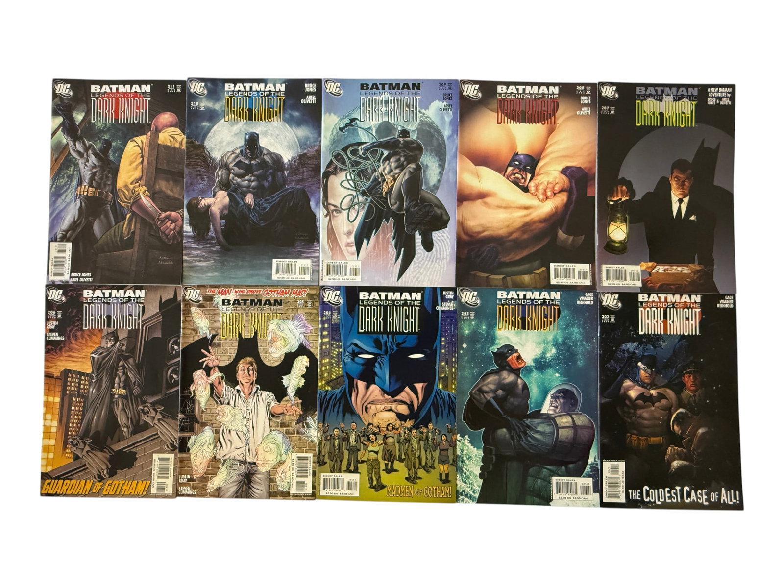 Batman Legends of the Dark Knight DC Comics Issues #262-271 Lot of 10 (1 of 1)