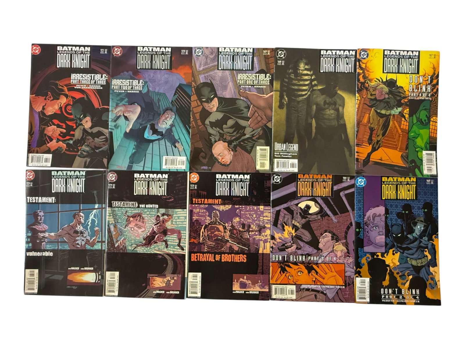 Batman Legends of the Dark Knight DC Comics Issues #163-175 Lot of 10 (1 of 1)
