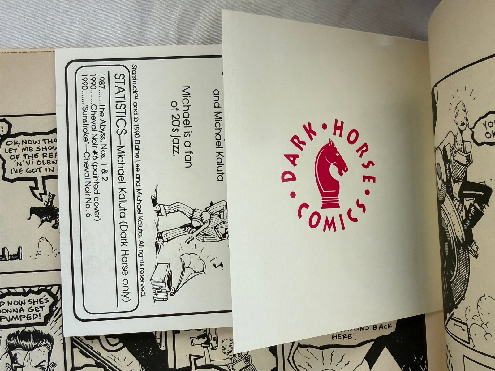 Tank Girl #1 Dark Horse Comics 1991 with Trading Cards Art Adams Signed - 4