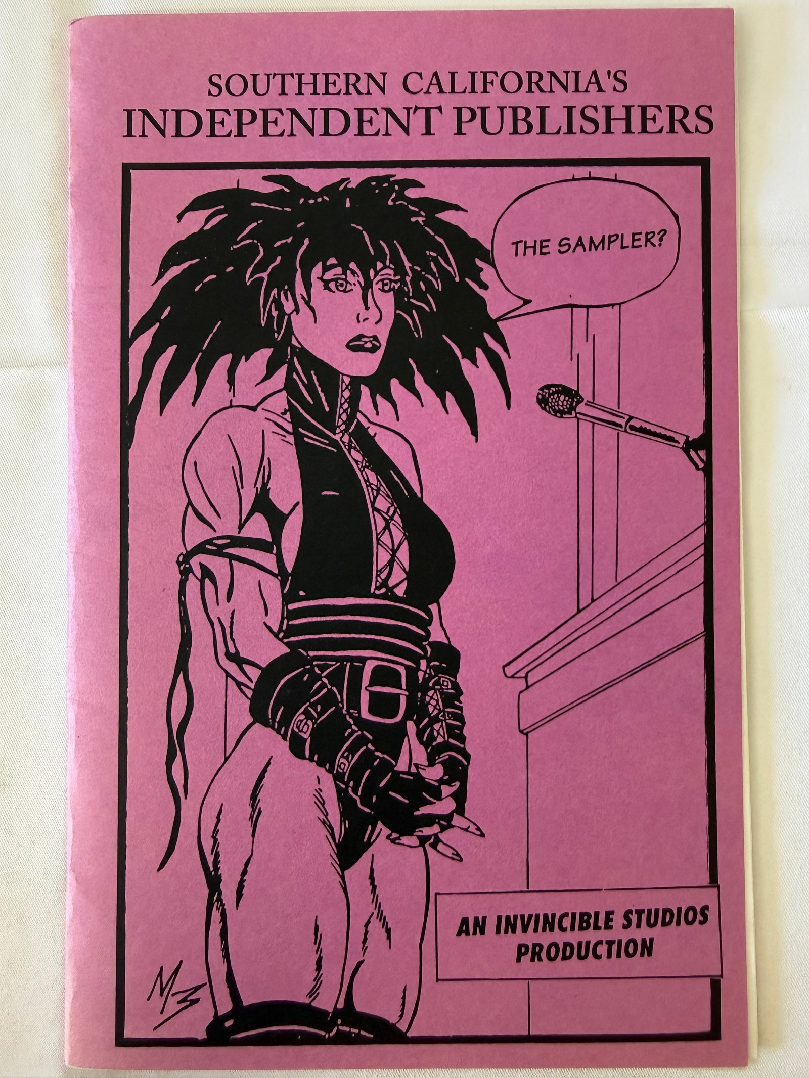 Southern California's Independent Publishers Sampler Signed 1993 Invincible Studios (1 of 3)