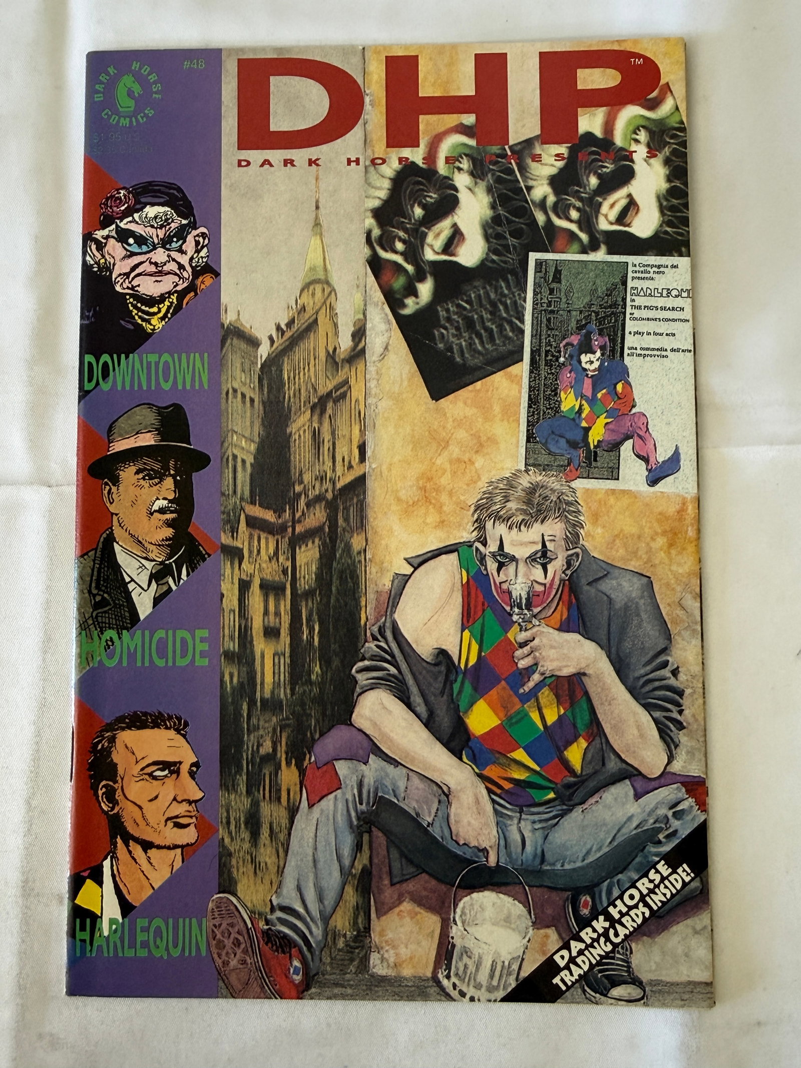 Dark Horse Presents #48 DHP Comic Book Signed Arthur Adams Trading Cards (1 of 3)