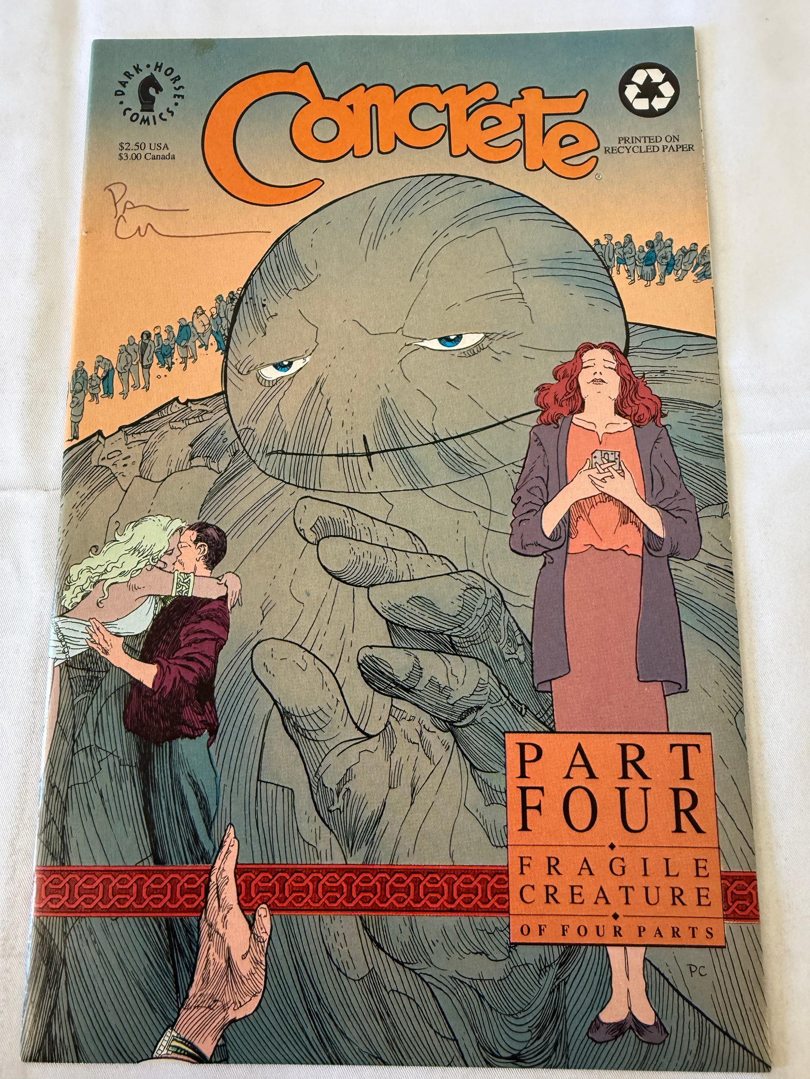 Concrete Fragile Creature Part Four Dark Horse Comics Signed Issue (1 of 3)