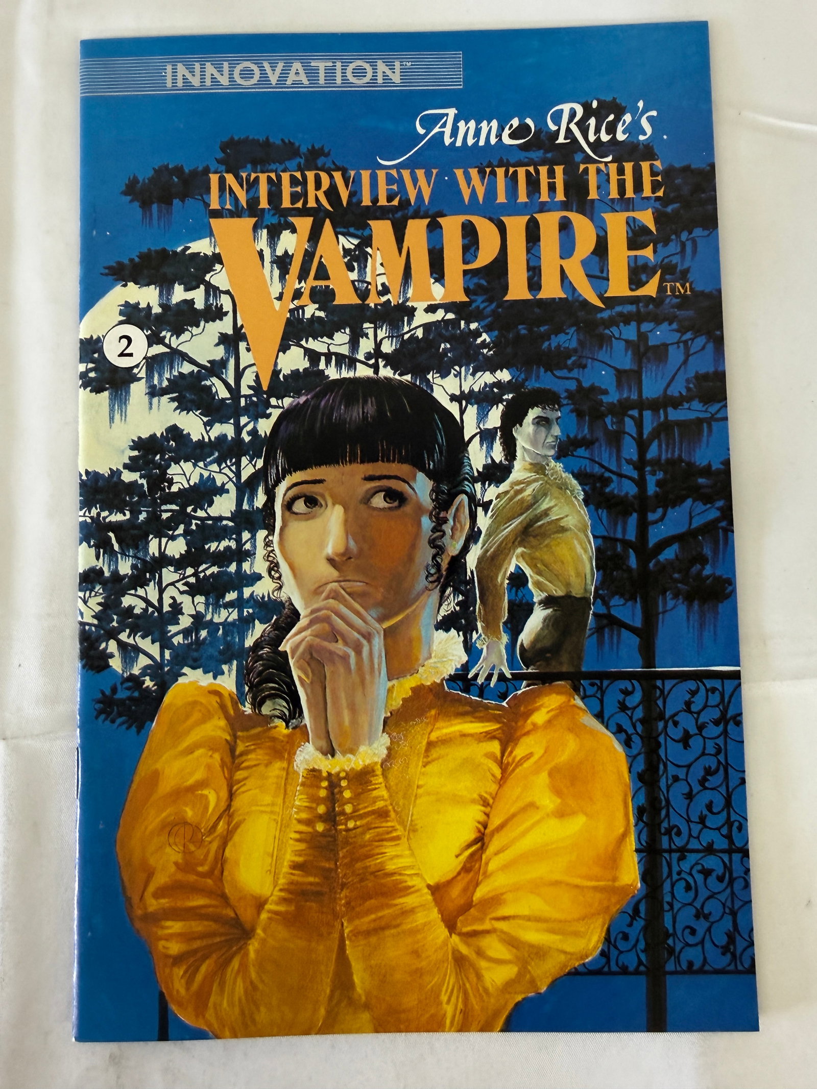 Anne Rice's Interview With The Vampire #2 Innovation Comic Signed Daerick Gross Sr 1991 (1 of 3)