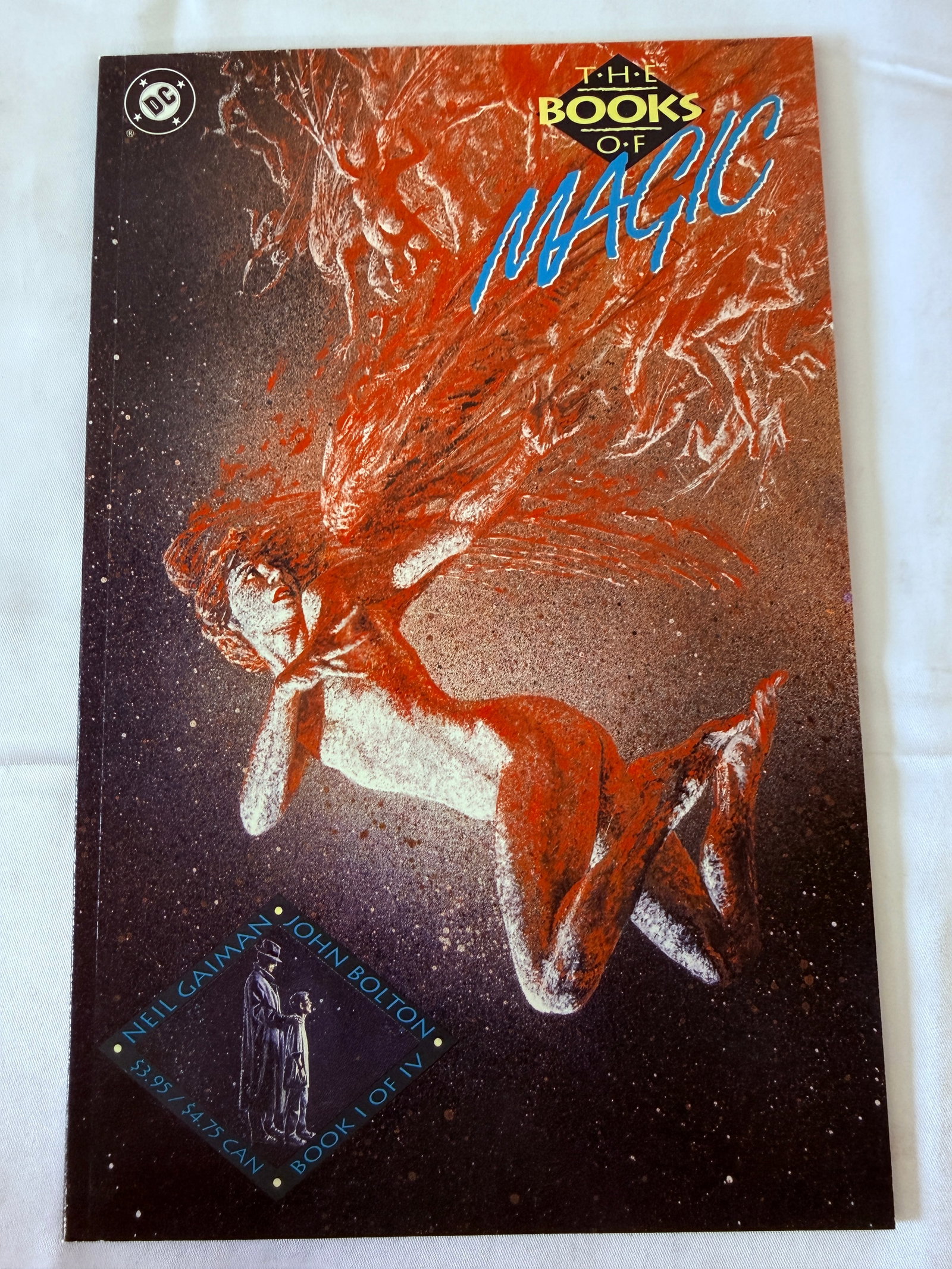 The Books of Magic #1 DC Comics Neil Gaiman Signed John Bolton Art (1 of 3)