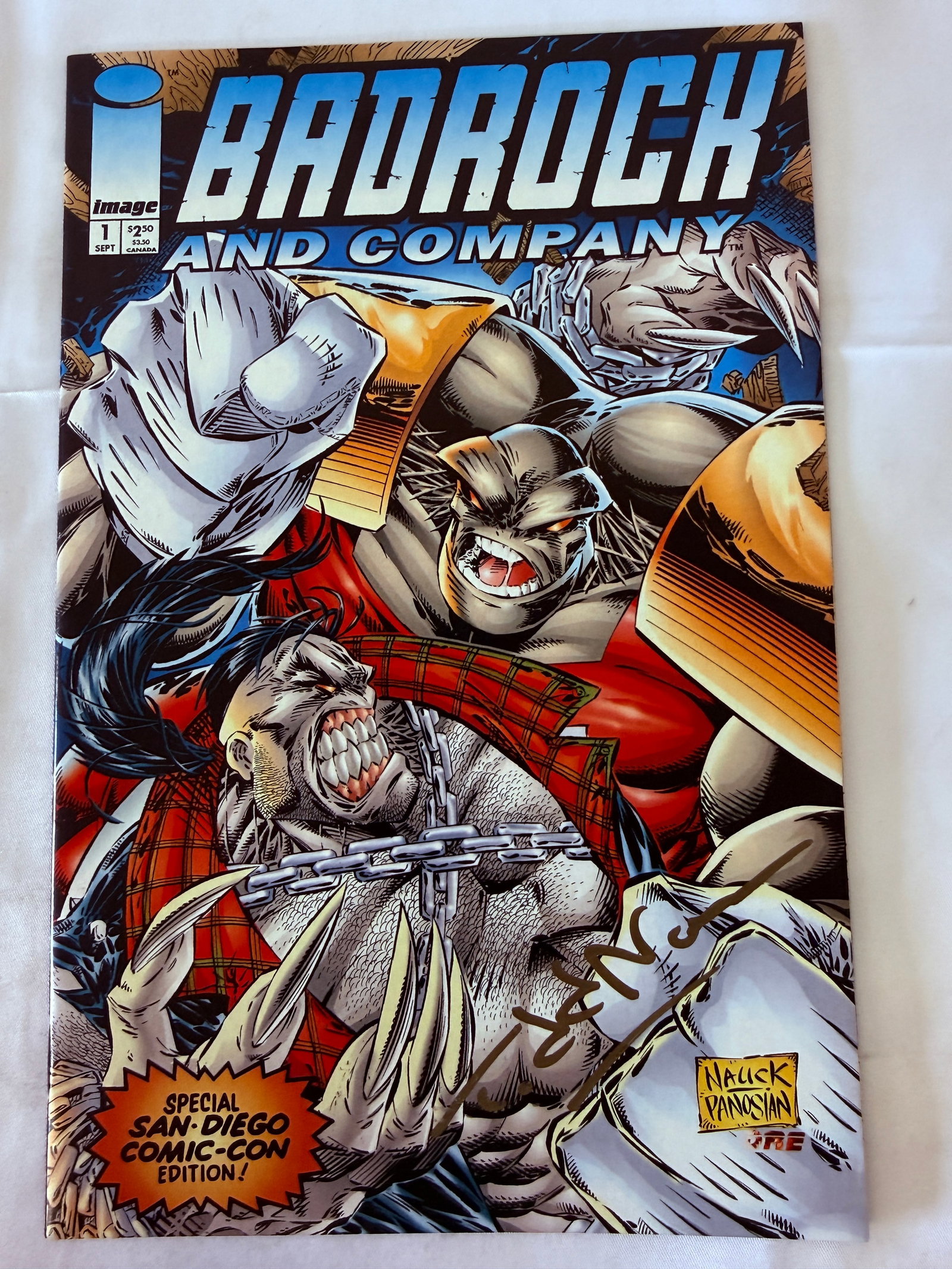Badrock and Company #1 Image Comics San Diego Comic-Con Signed Edition (1 of 3)