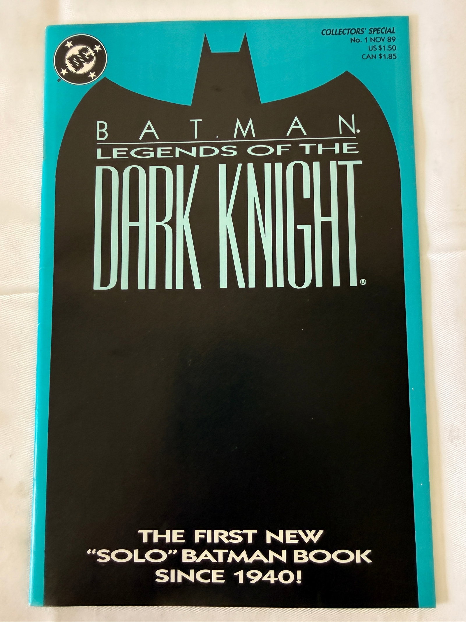 Batman Legends of the Dark Knight #1 Signed DC Comics 1989 Shaman (1 of 5)