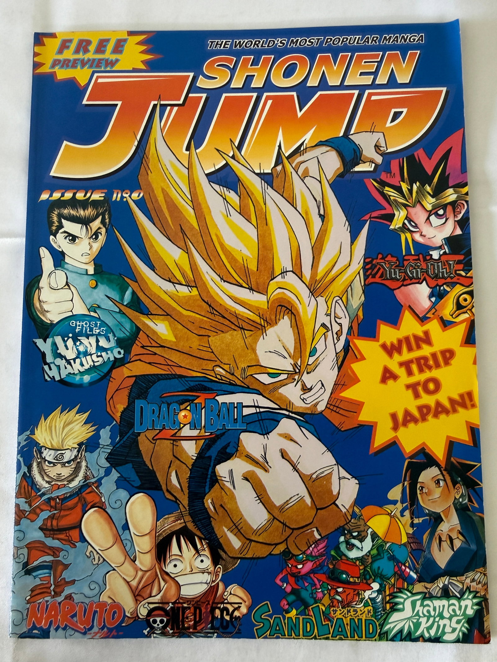 Shonen Jump Free Preview Issue No. 0 Manga Magazine DBZ Naruto Yu-Gi-Oh (1 of 3)