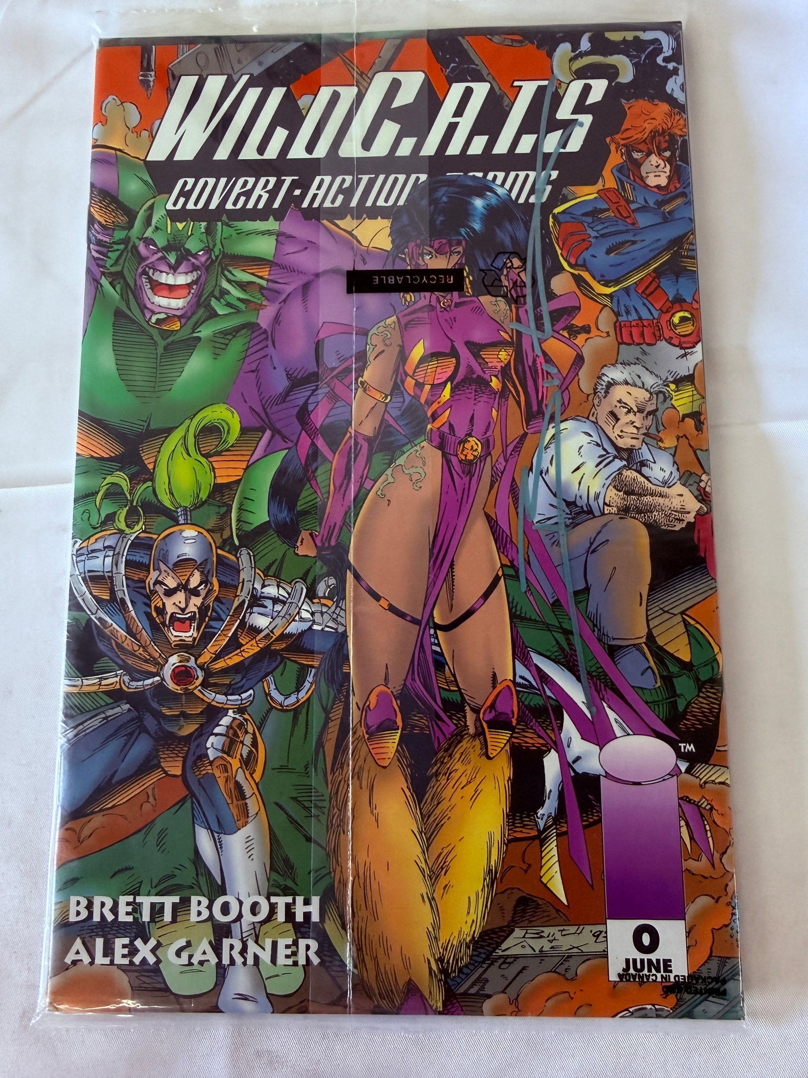 WildC.A.T.S Covert Action Teams Image Comics Issue #0 & TPB Lot Brett Booth (1 of 3)
