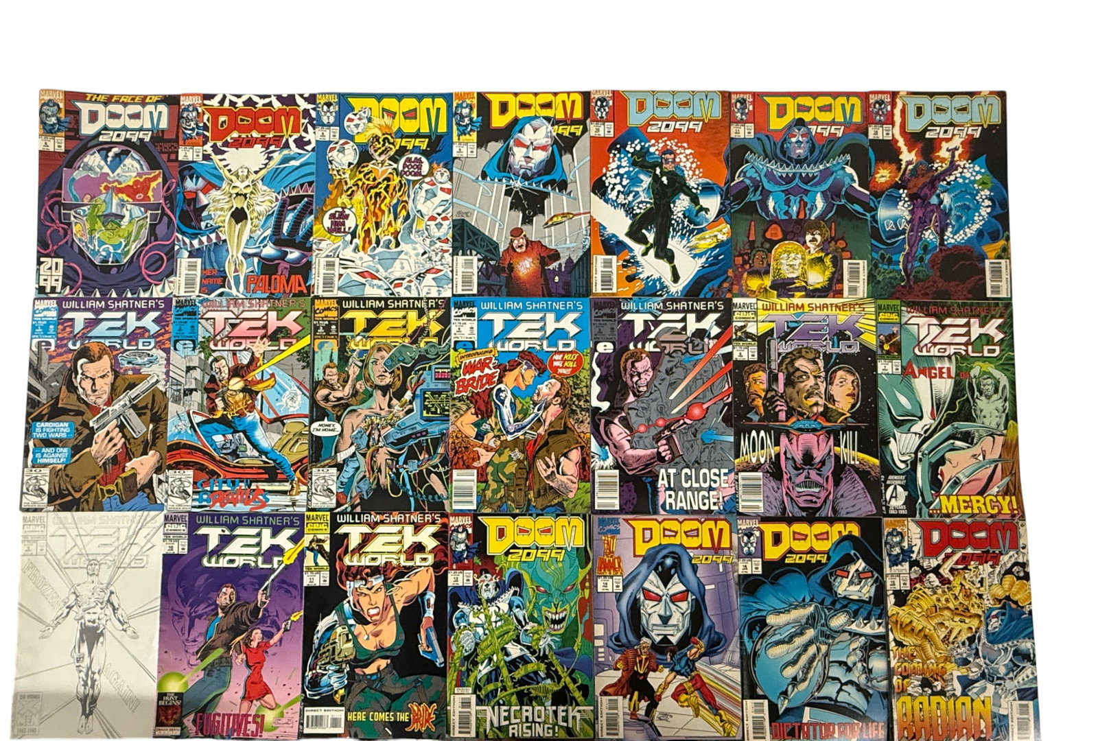 Doom 2099 & William Shatner's TekWorld Marvel Comics Collection 21 Issues: Doom 2099 & William Shatner's TekWorld Marvel Comics Collection 21 Issues