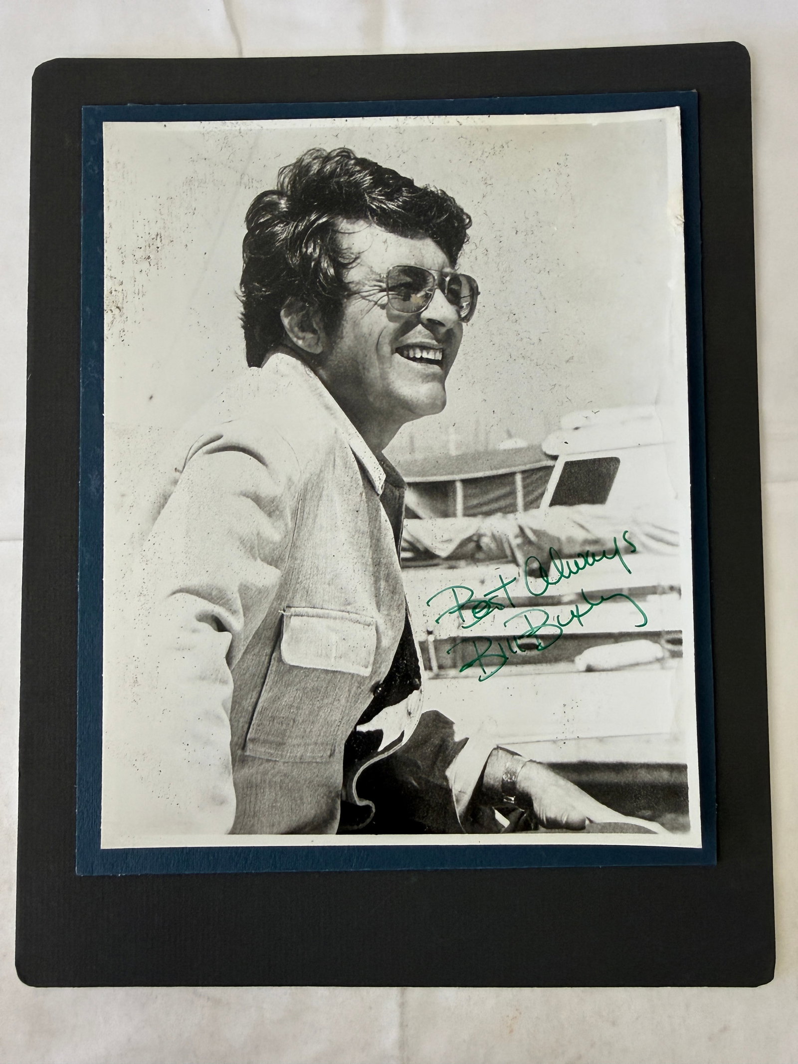 Bill Bixby Signed Black & White 8x10 Promotional Photo 'Best Always': Bill Bixby Signed Black & White 8x10 Promotional Photo 'Best Always'