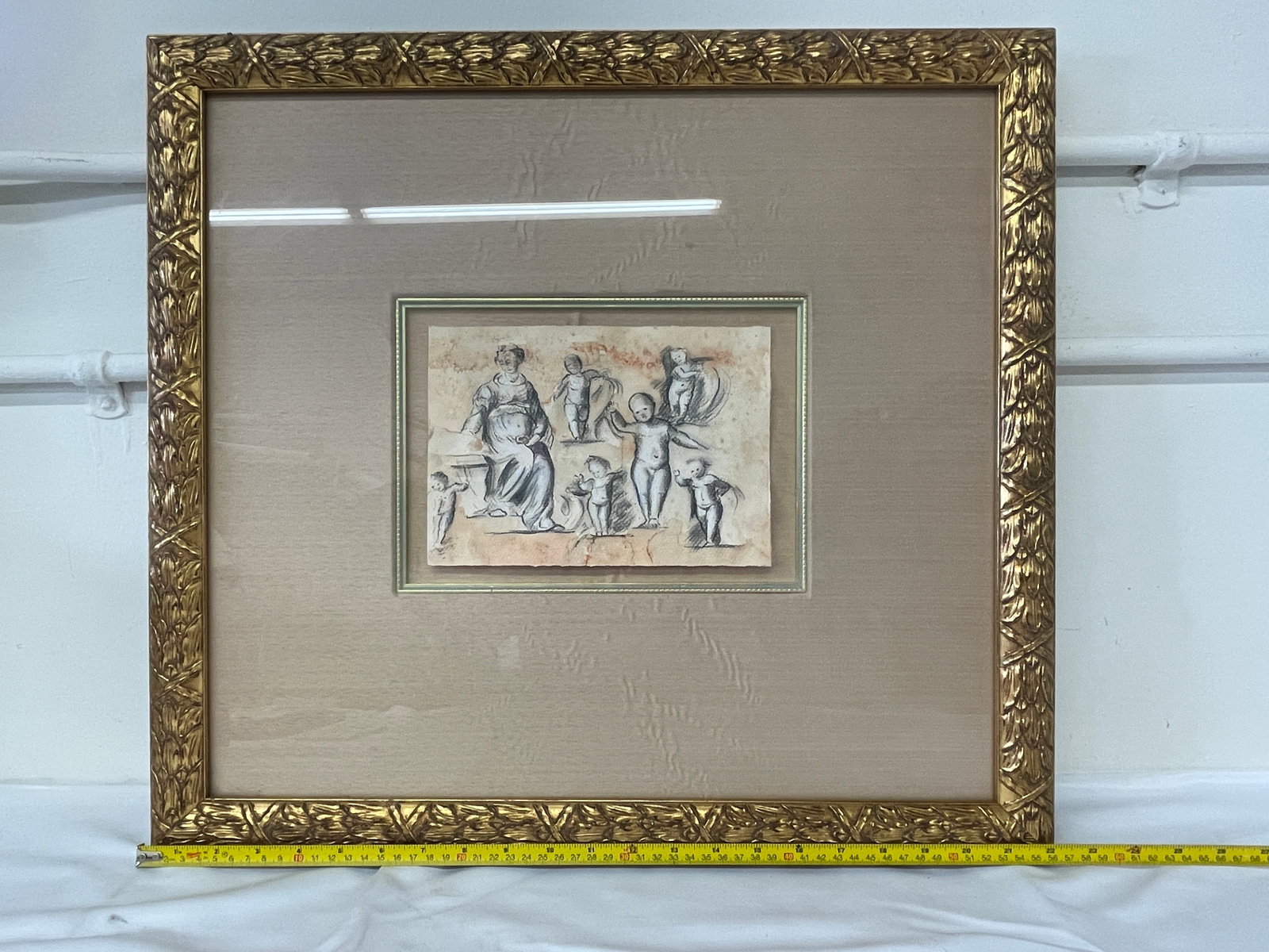 17th Century Italian Old Master Sketch & Gouache, Style of Tintoretto - 4