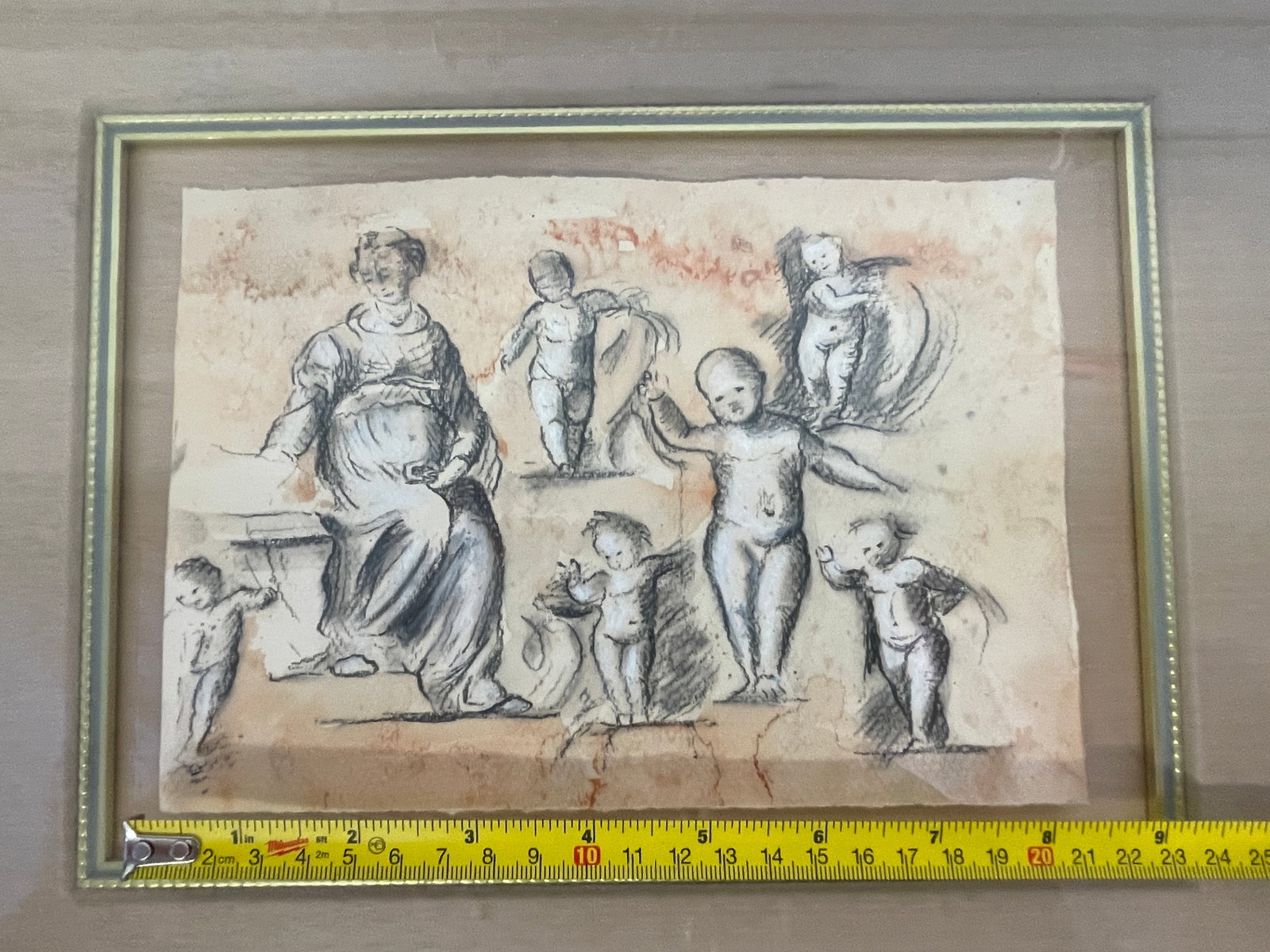 17th Century Italian Old Master Sketch & Gouache, Style of Tintoretto - 5