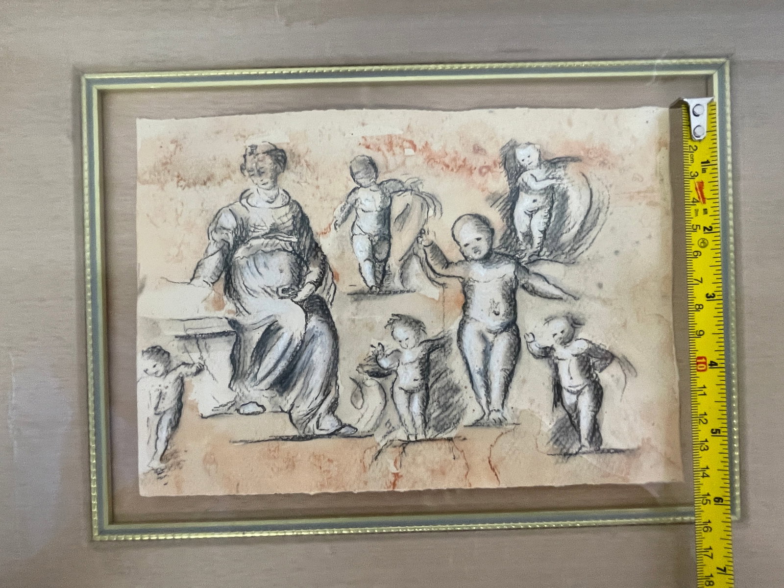 17th Century Italian Old Master Sketch & Gouache, Style of Tintoretto - 6
