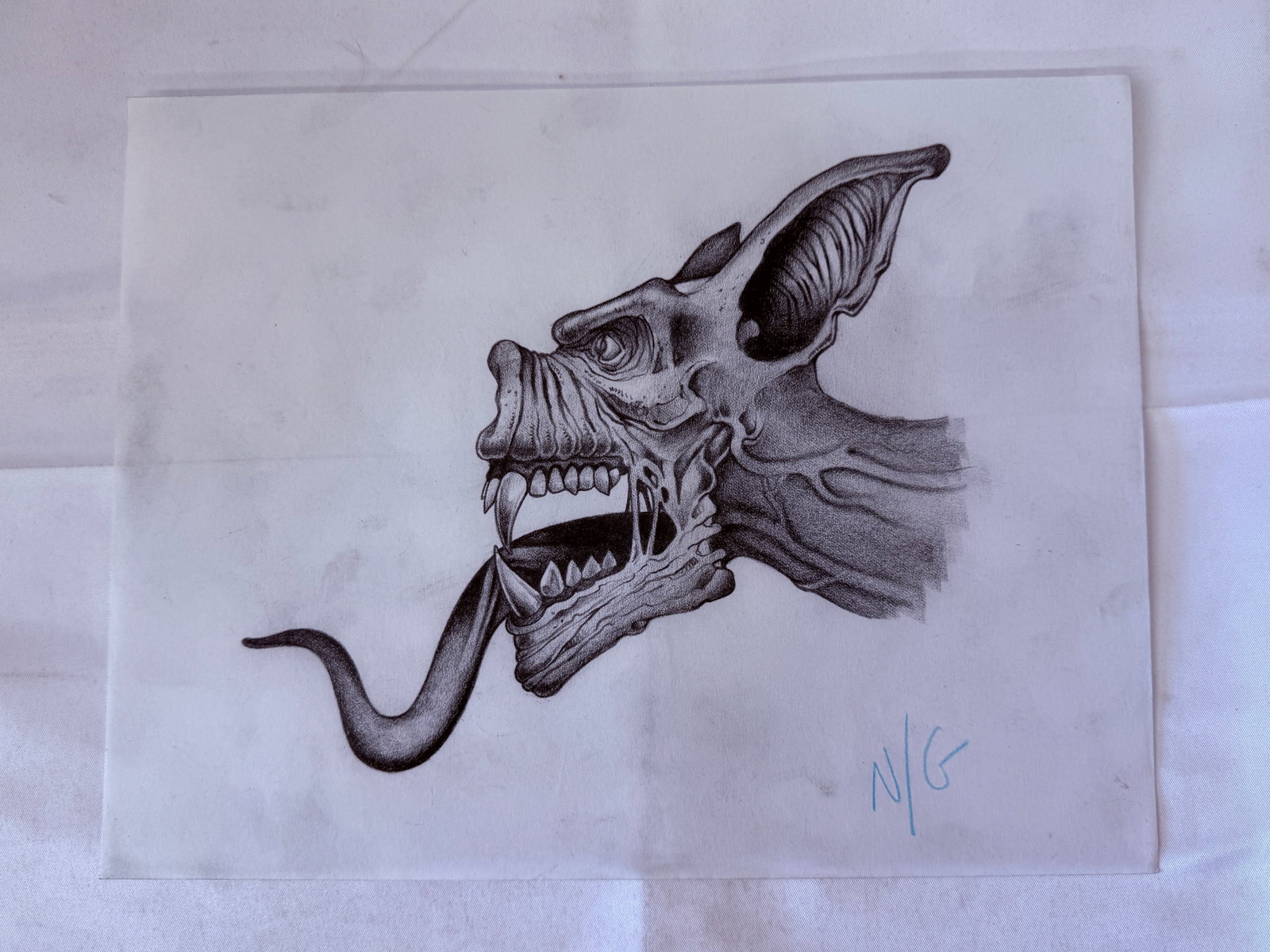 SINBAD Original Animation Storyboard Pencil Drawing Illustration Art (1 of 3)