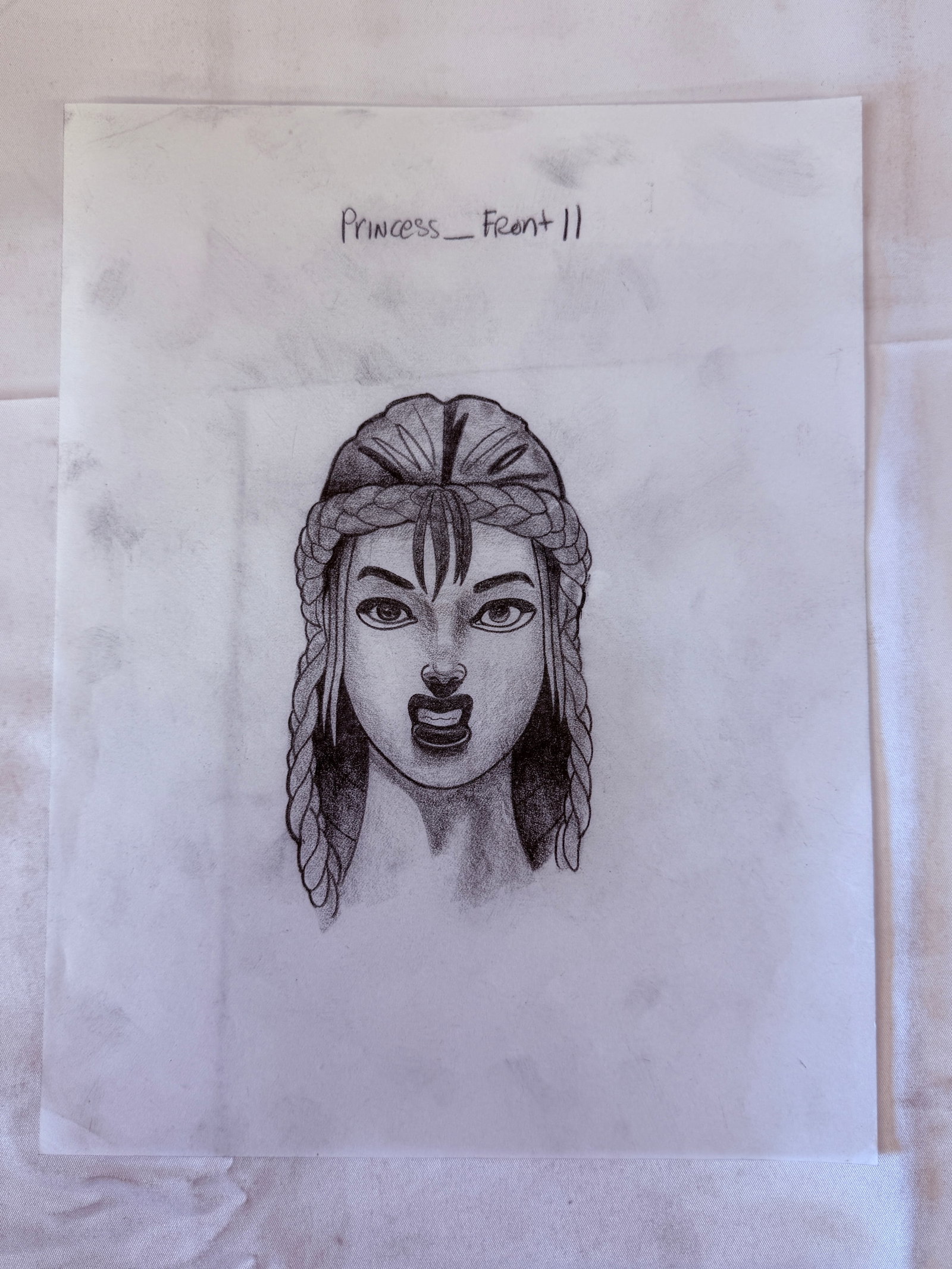 SINBAD Original Animation Storyboard Pencil Drawing Illustration Art (1 of 3)